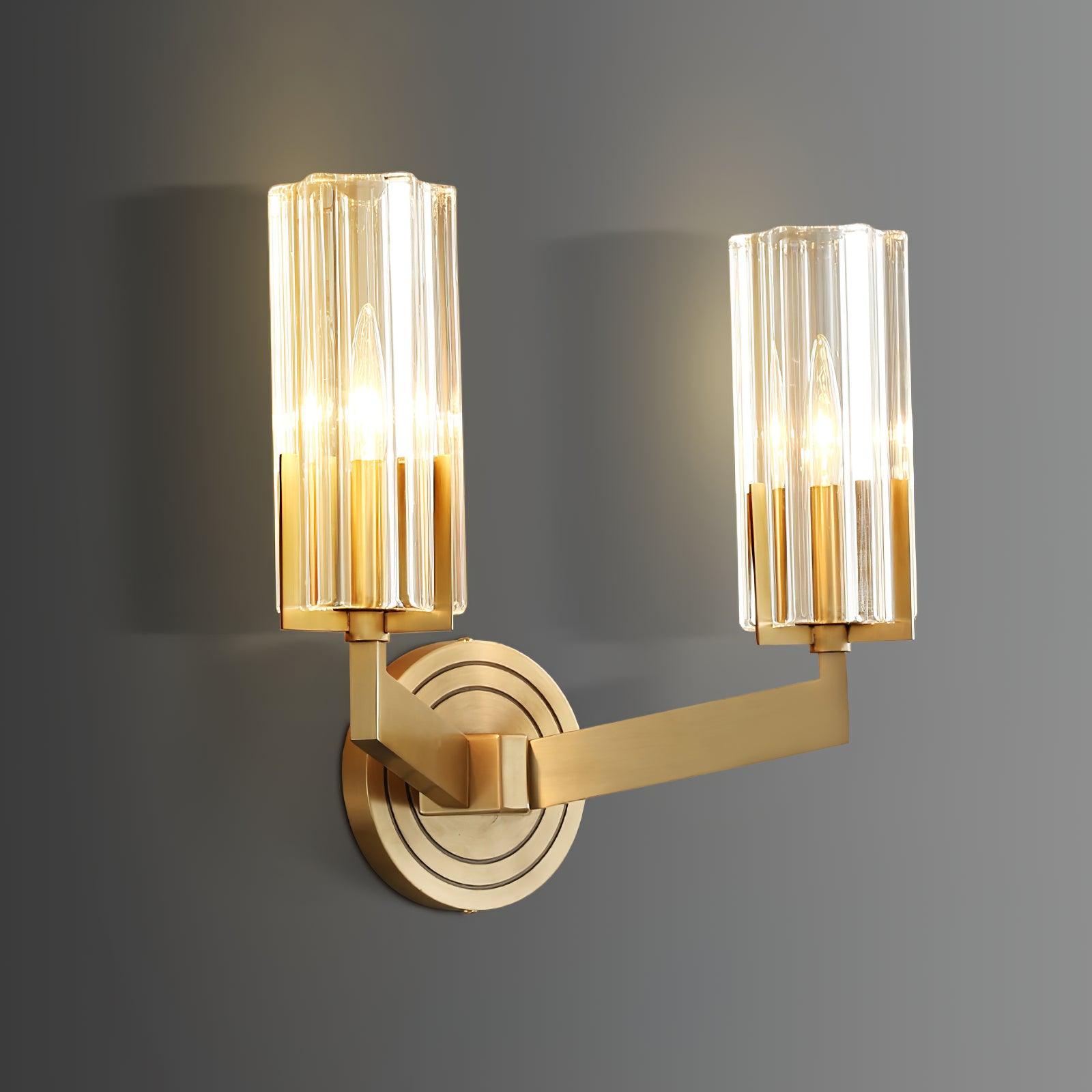 Kayla Brass Wall Lamp - Blowlighting
