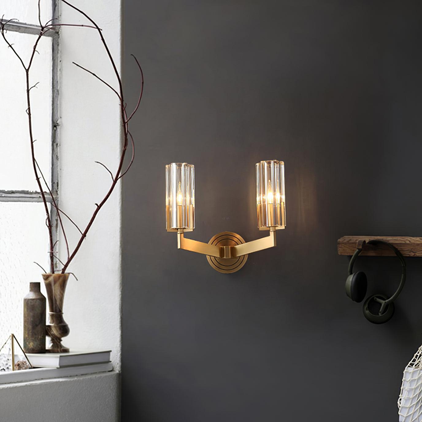 Kayla Brass Wall Lamp - Blowlighting