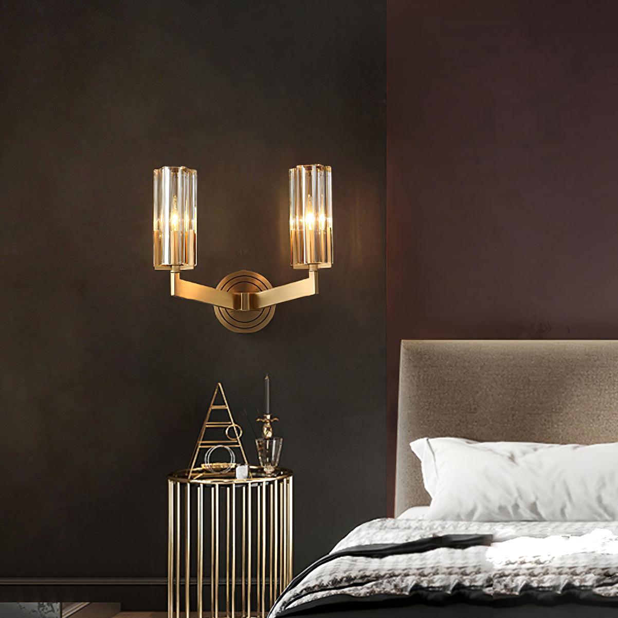 Kayla Brass Wall Lamp - Blowlighting