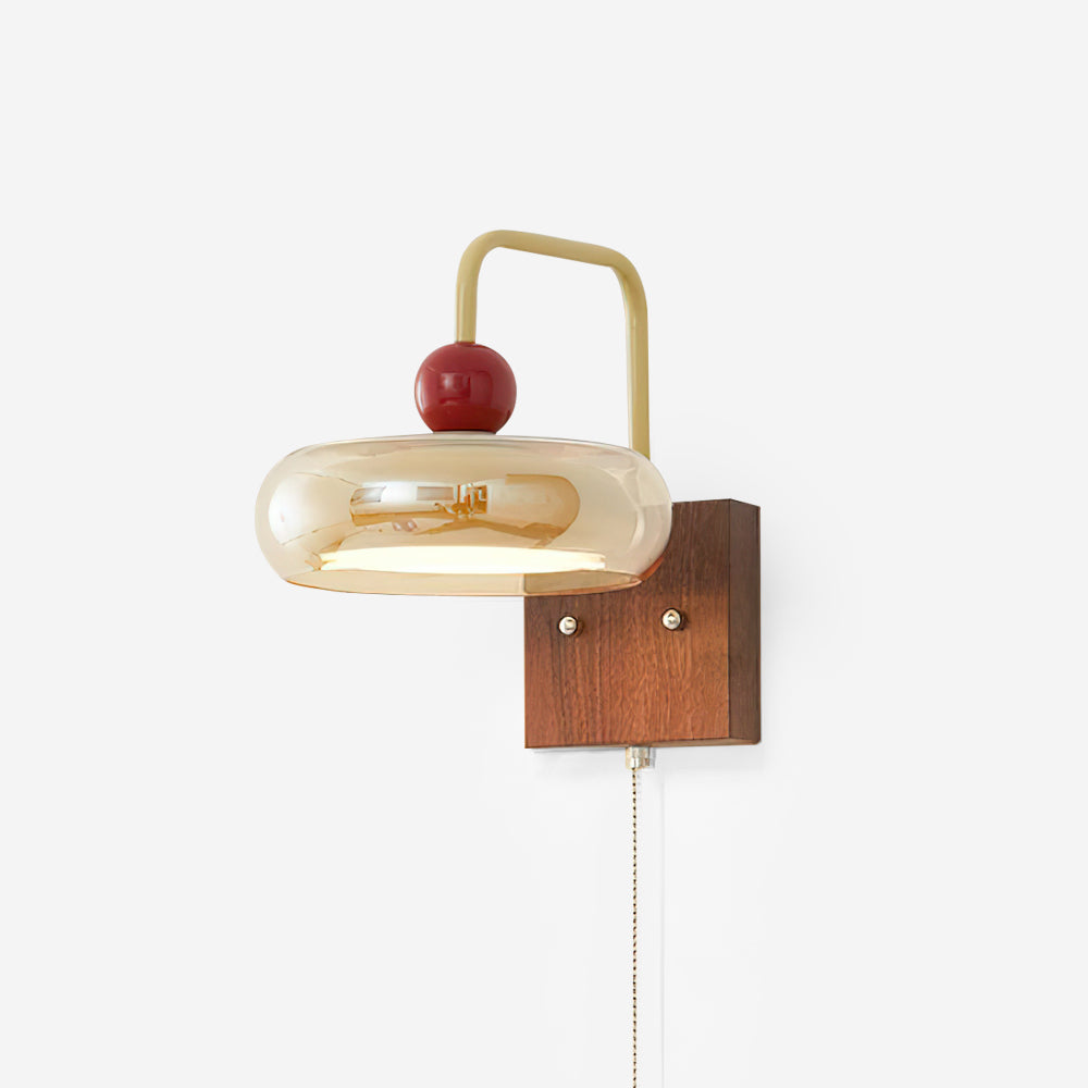 Eplio Retro & Glass Wall Lamp - Letslighting