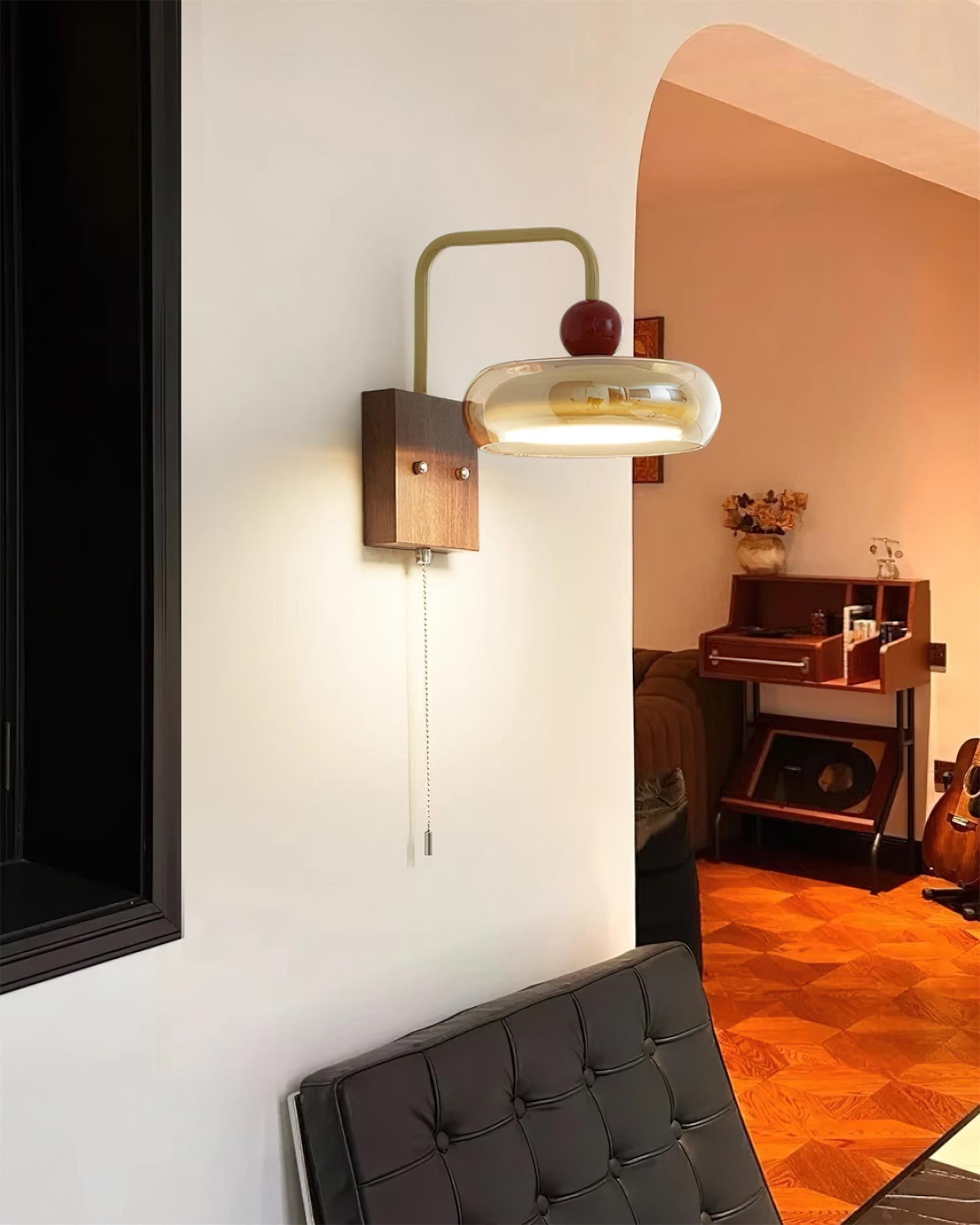 Eplio Retro & Glass Wall Lamp - Letslighting