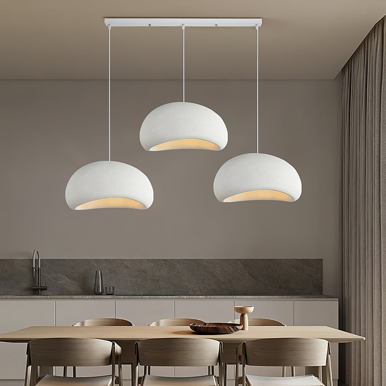 Khmara Rough Combination Chandelier B - Blowlighting