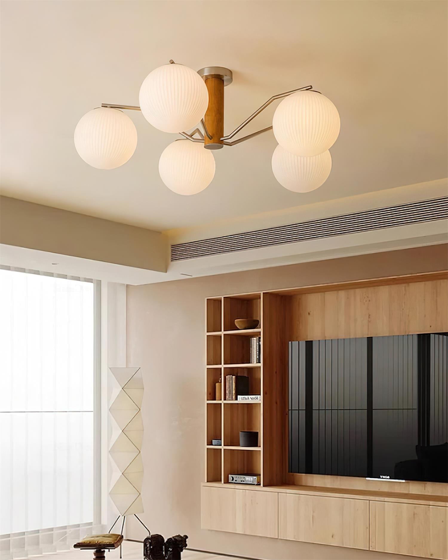 Ceiling Light LED/Incandescent Globe Flush Mount for Living Room - Letslighting