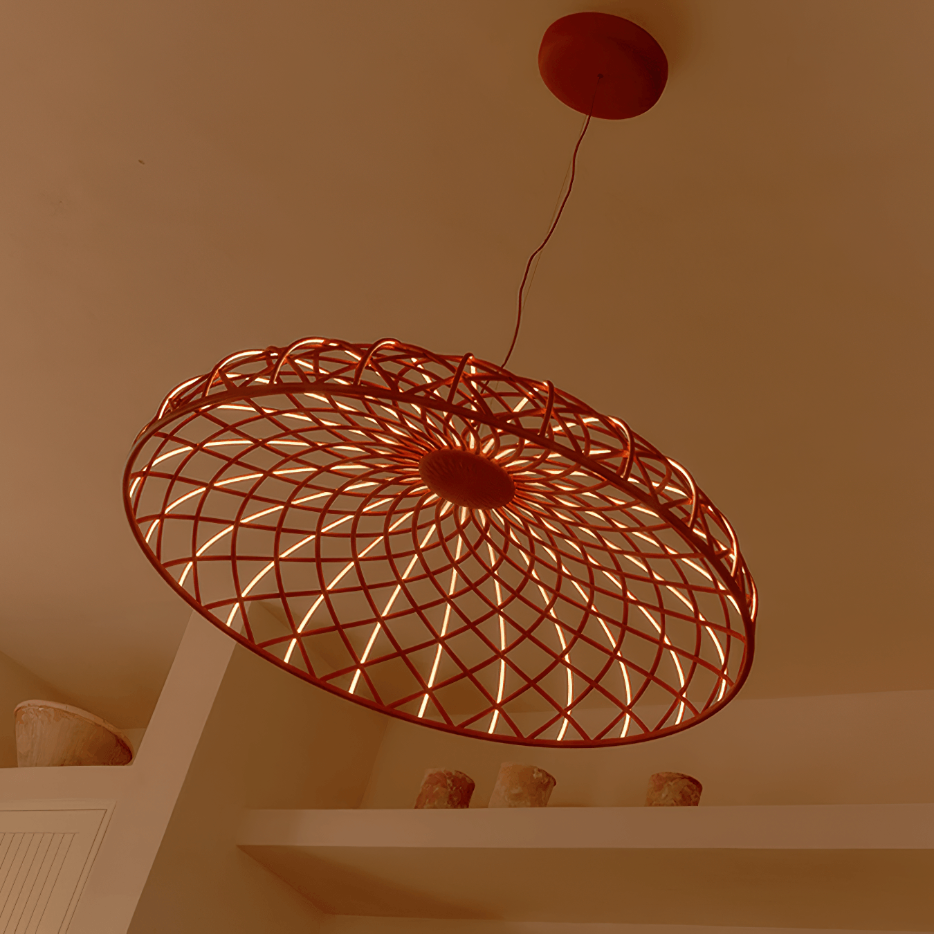 Fiona Pendant Lamp Reticulated Mesh - Letslighting