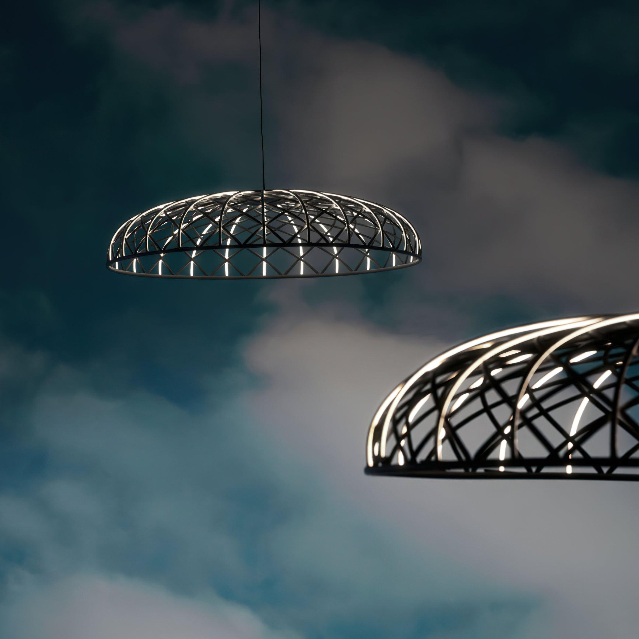 Fiona Pendant Lamp Reticulated Mesh - Letslighting