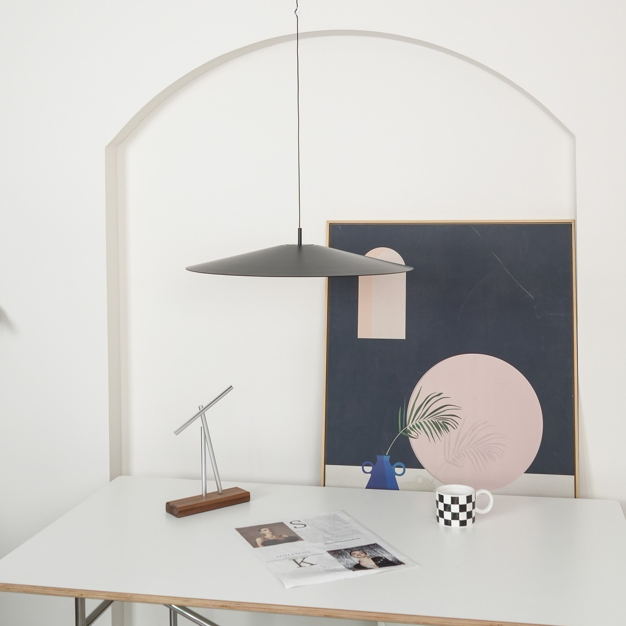 Uldoror Modern Minimalist Metal Pendant Lamp - Lamp Copper