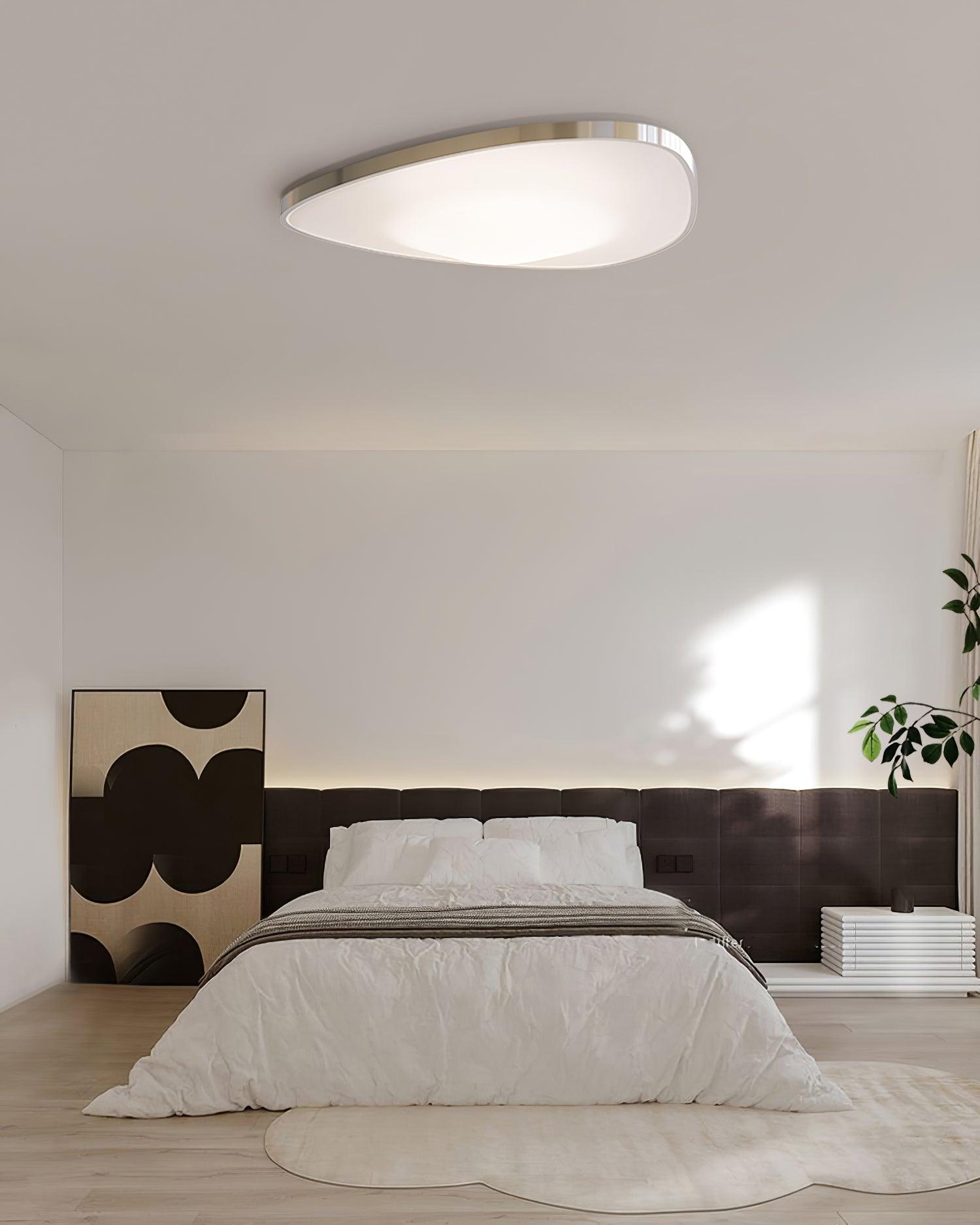 Kuzco Ceiling Lamp Curved LED Panel Modern Living Room - Letslighting