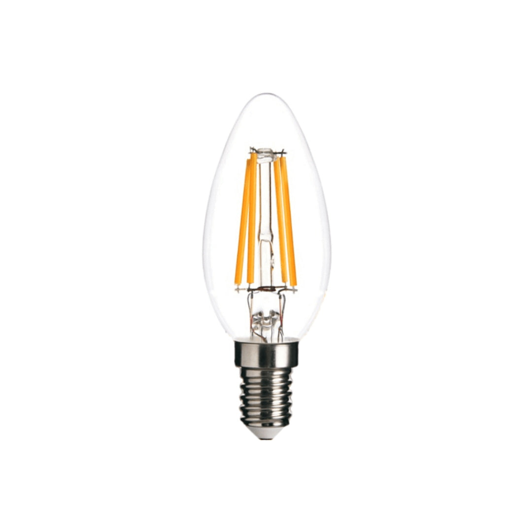 Ivinan Glass LED Light Bulb E12 or E14 4W Accessories - Lamp Copper