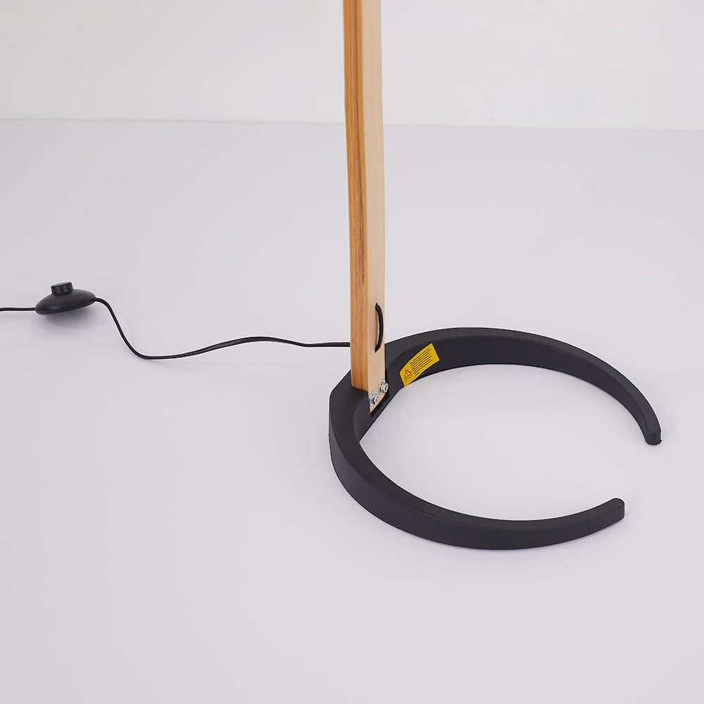 Muto Design LED Lampadaire Métal/Bois Chambre/Salon Intérieur