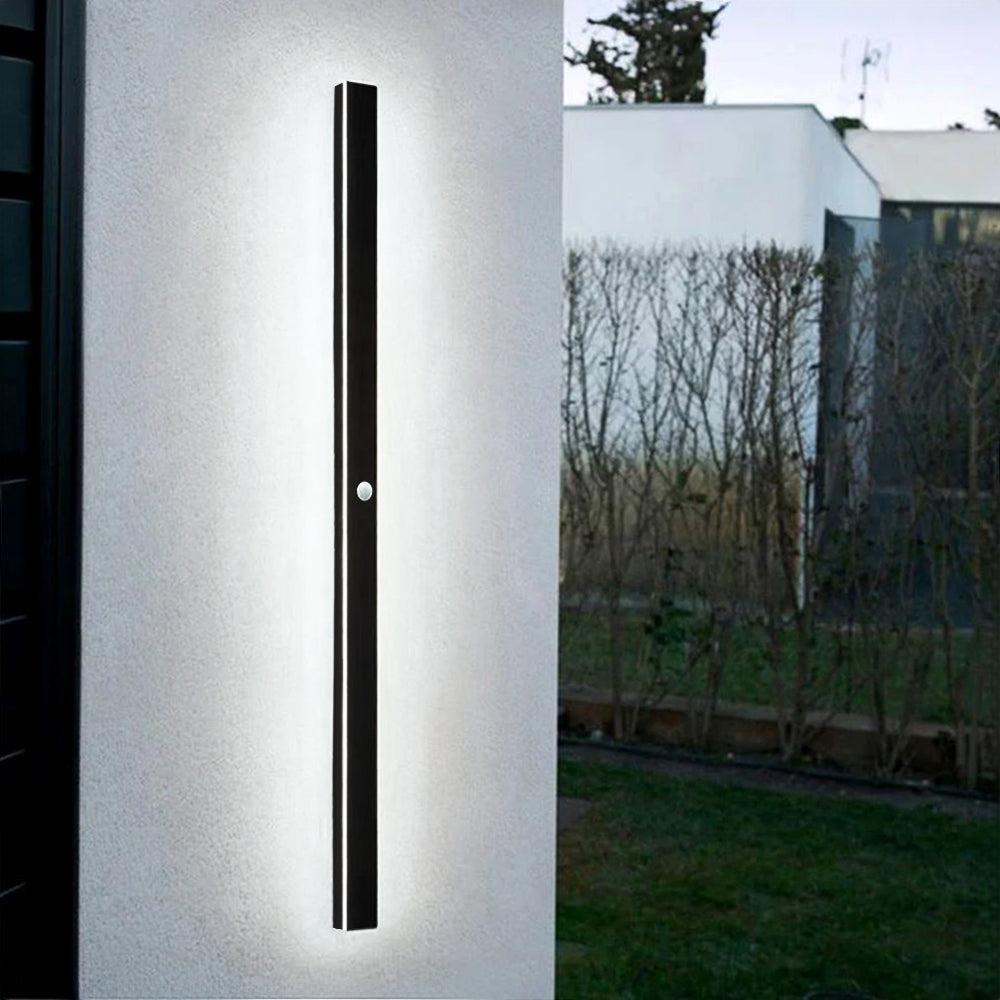 Arisha Applique Murale Extérieur LED Étanche Minimaliste Métal Cour