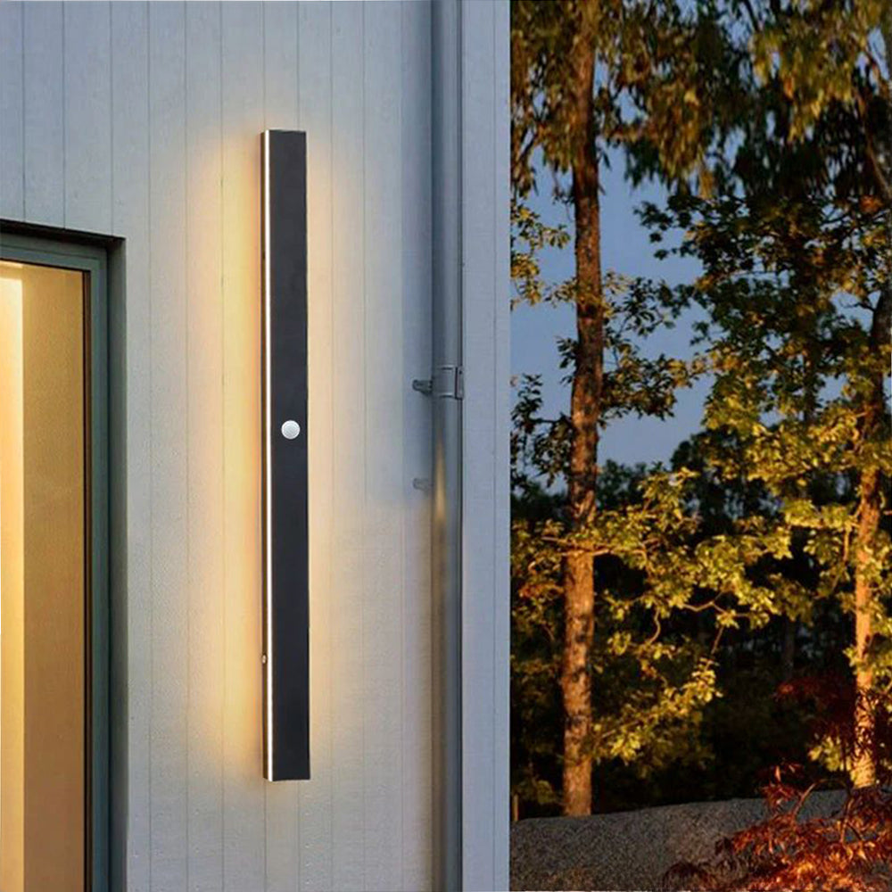 Arisha Applique Murale Extérieur LED Étanche Minimaliste Métal Cour