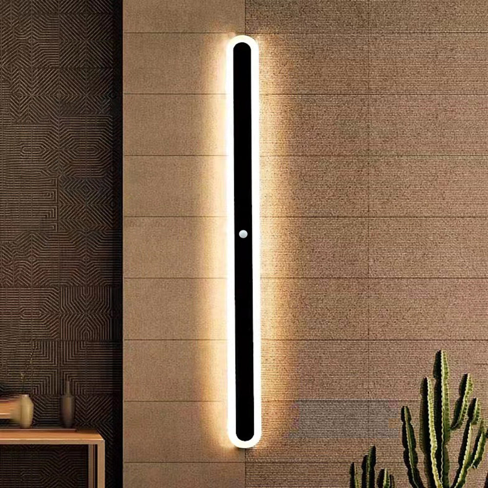 Ray Applique Murale Extérieur Ovral Linéaire Minimaliste