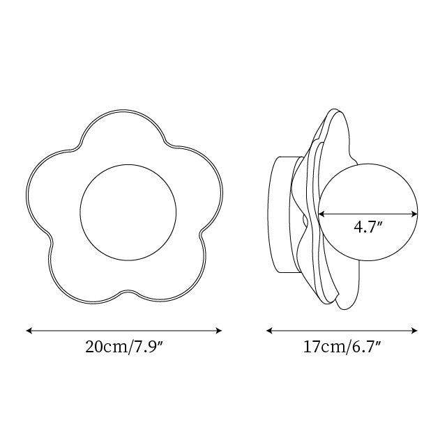 Petalia Wall Lamp - Letslighting