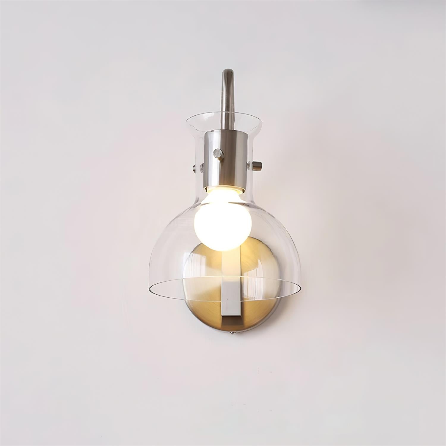Laito Wall Lamp Curved Glass - Letslighting
