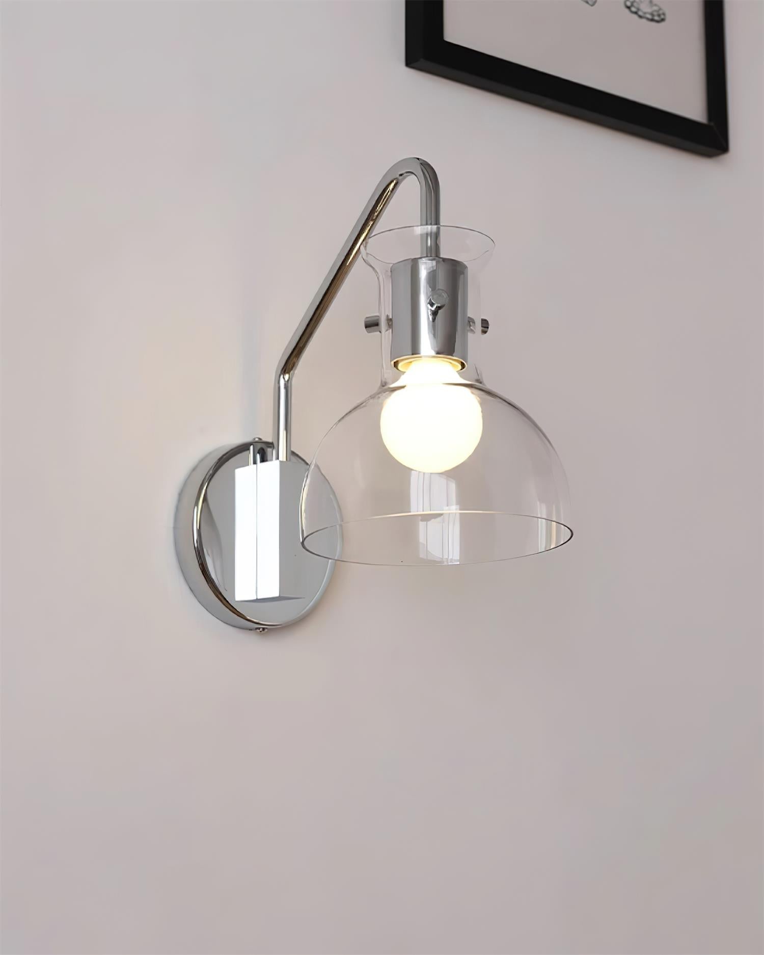 Laito Wall Lamp Curved Glass - Letslighting