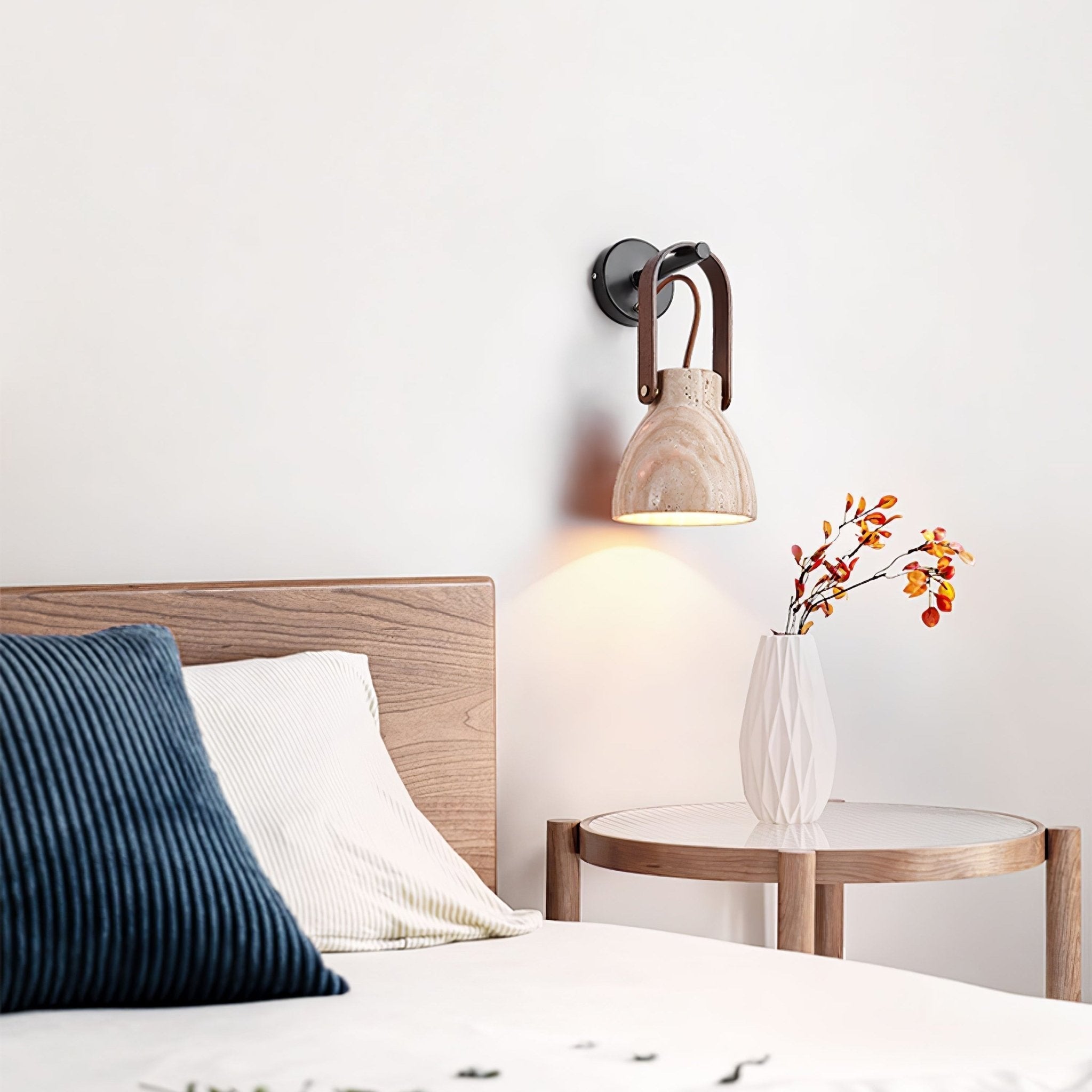 Travertine Lantern Wall Light - Letslighting