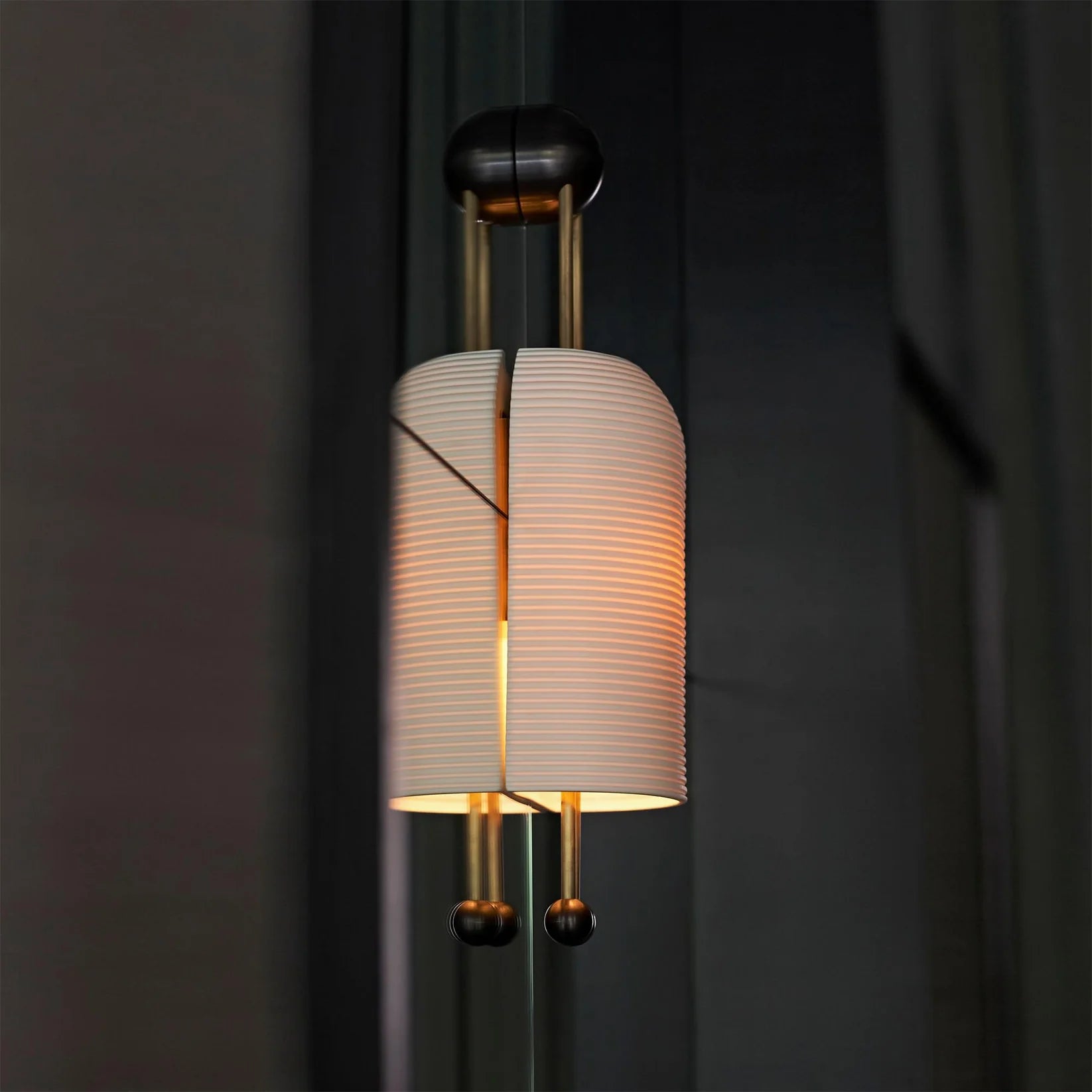Silva Metal Glass White Wall Lamp Dining Room Bedroom