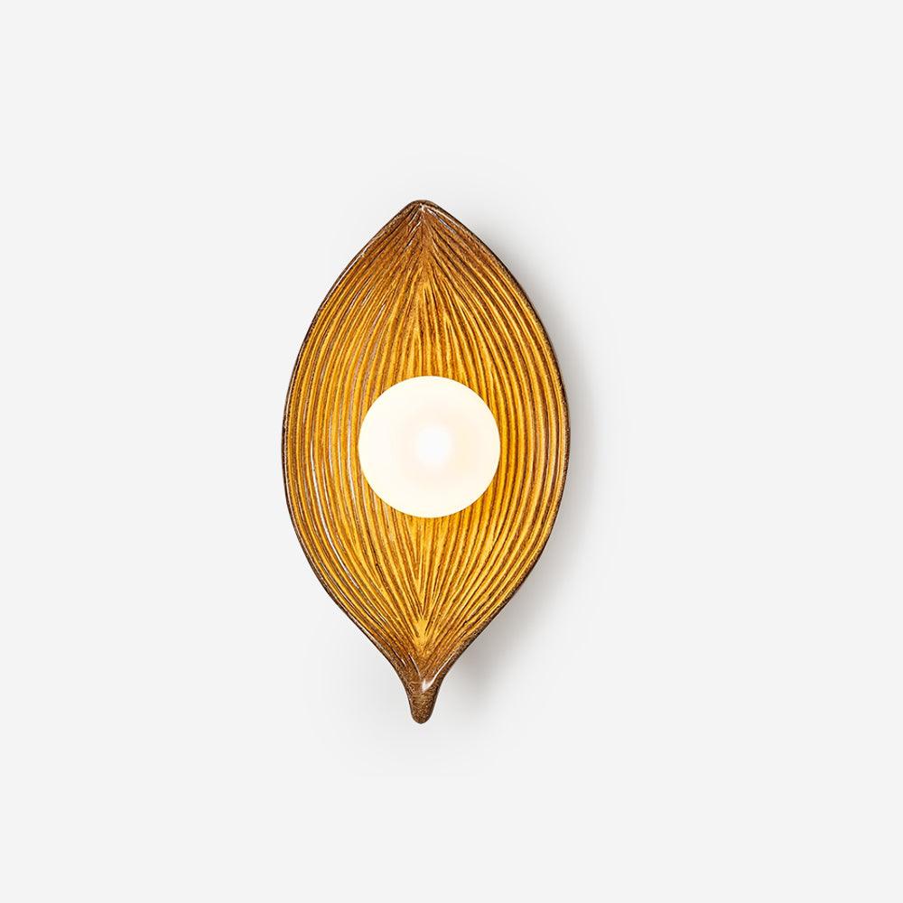 Leaves Wall Light Organic Texture - Letslighting