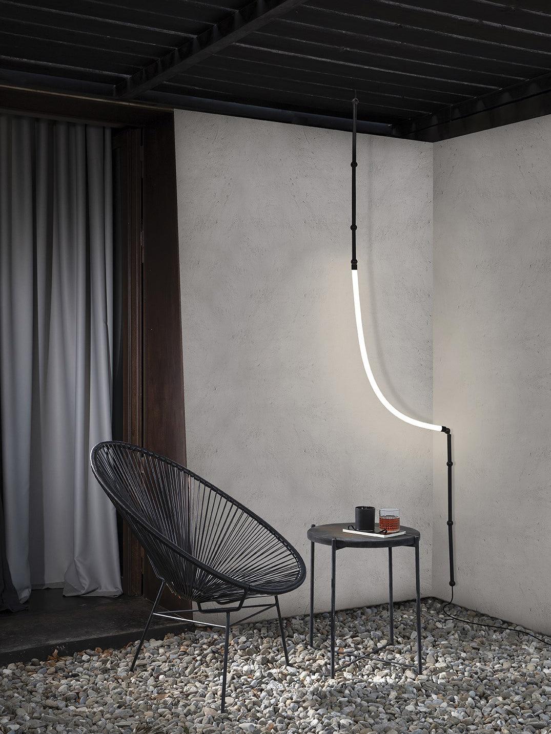 Lustra Chandelier Leda LED Flexible Modern Sculptural - Letslighting