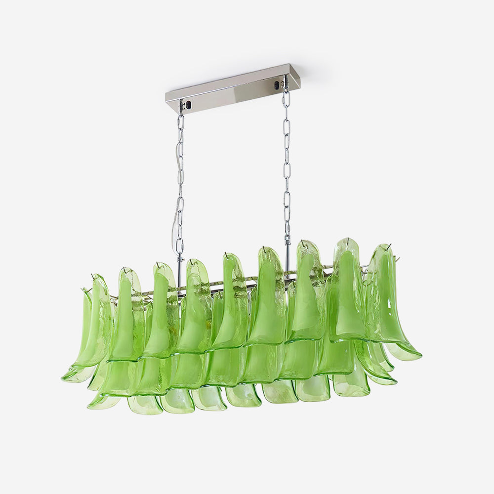 Elizabeth Murano Chandelier Rectangular - Letslighting