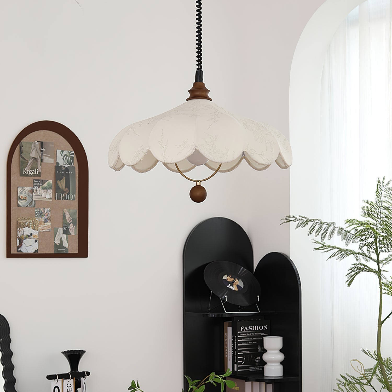 Lily Fabric Pendant Lamp - Blowlighting