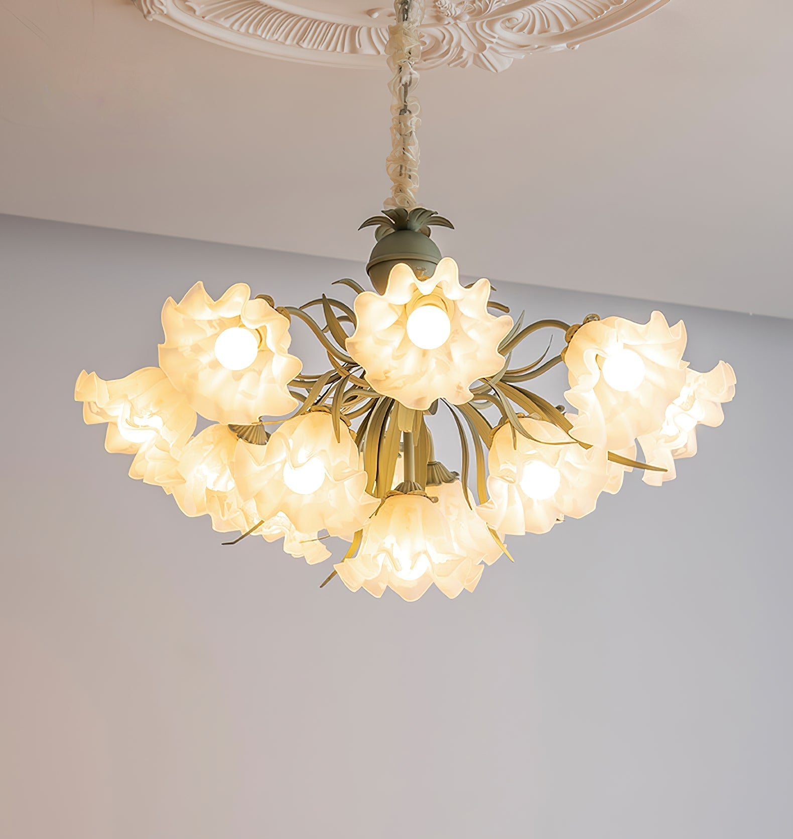 Lily of the Valley Flower Chandelier - Blowlighting