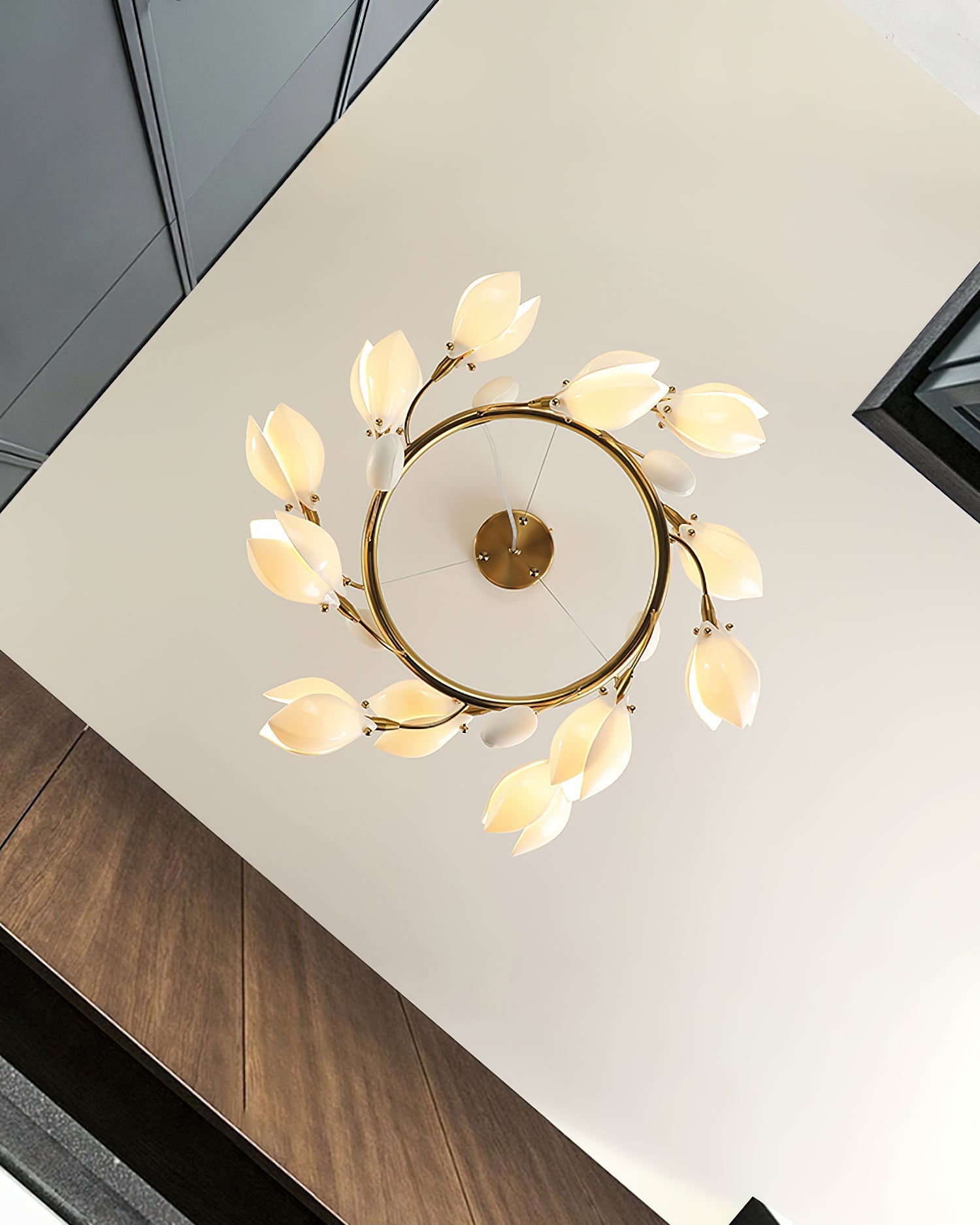 Lilyloop Chandelier Blooming Petal Cascade - Letslighting