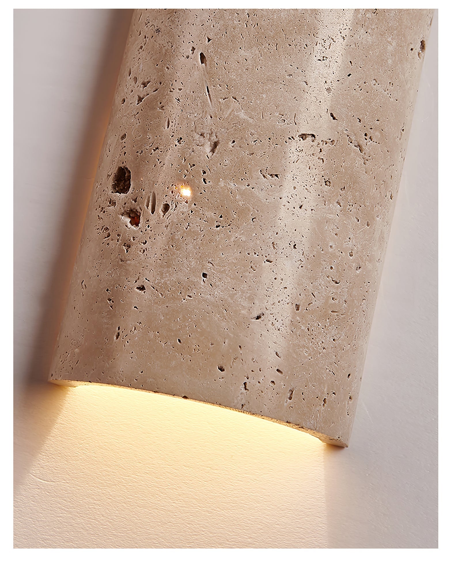 Olvenan Travertine Wall Light - Letslighting