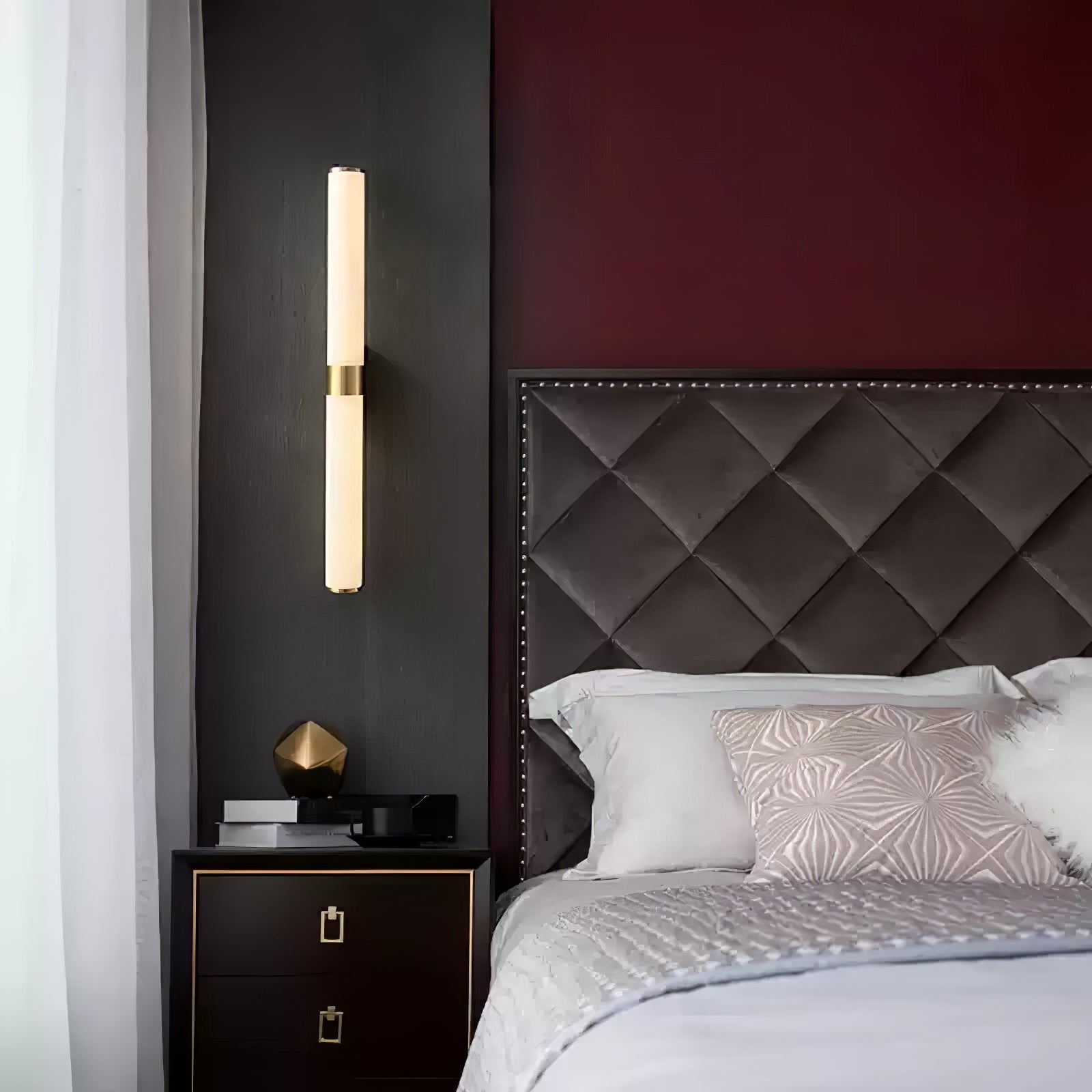 Olmirira Minimalist Alabaster Wall Lamp - Letslighting