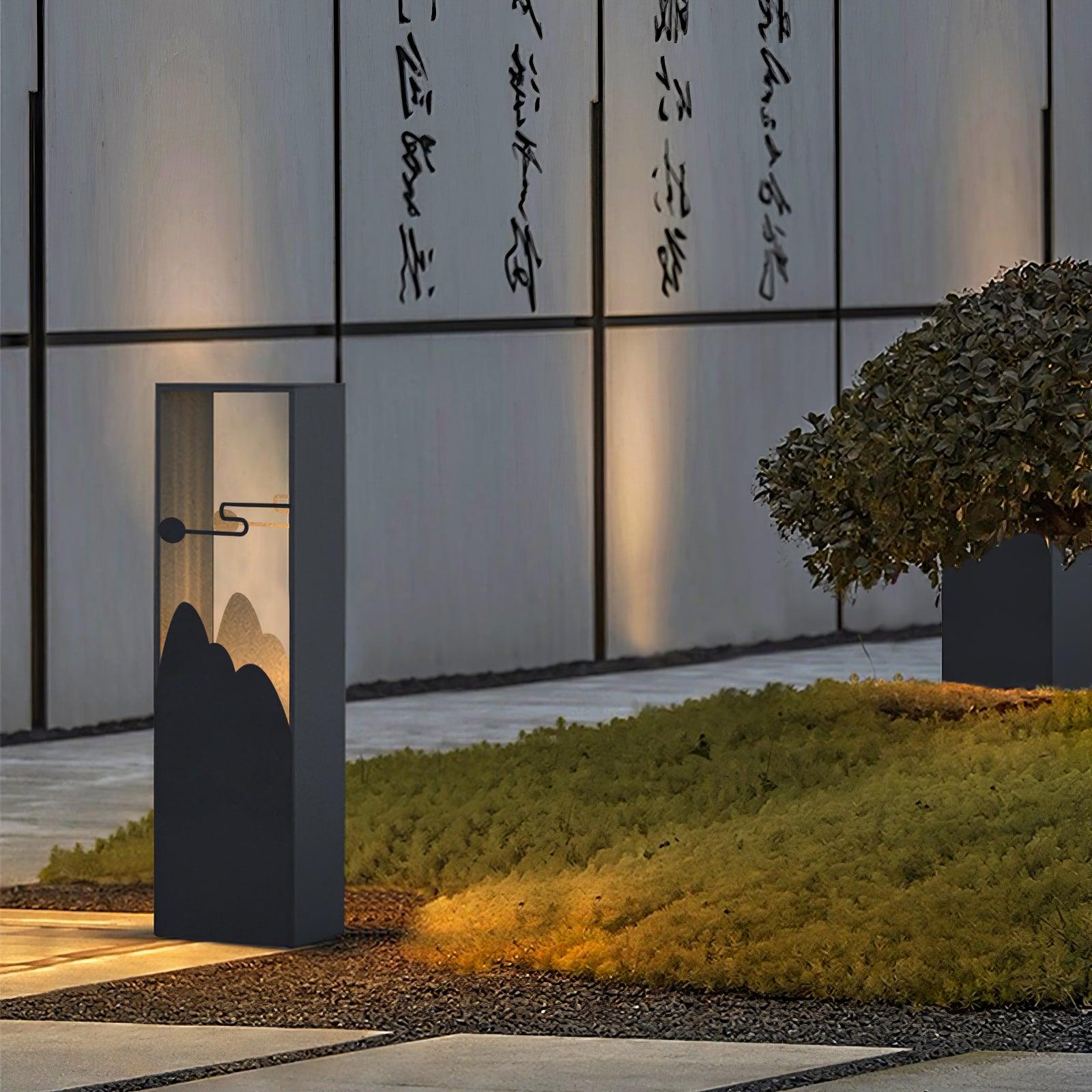 Zen Rustic Acrylic Outdoor Light - Blowlighting