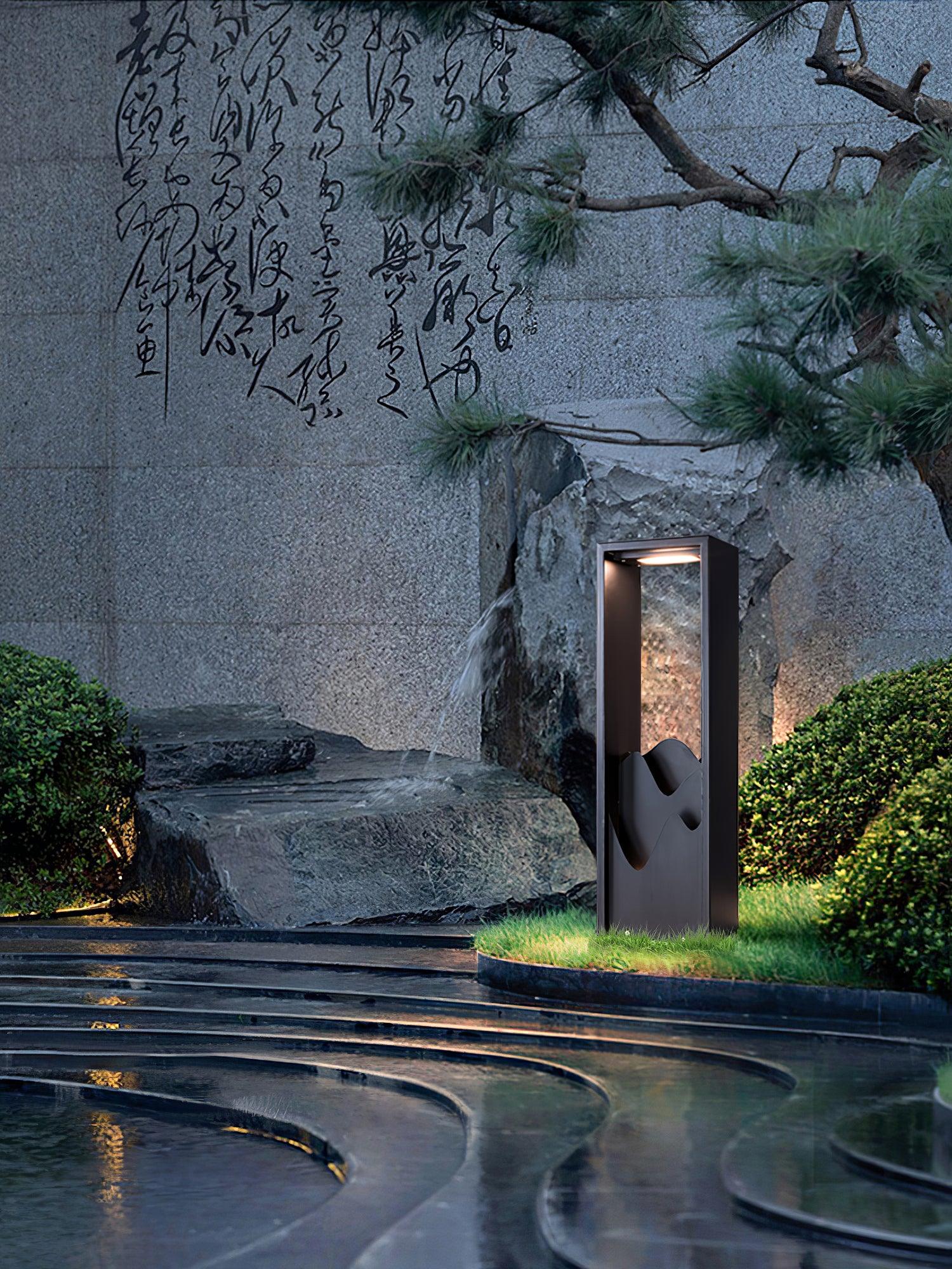 Zen Rustic Acrylic Outdoor Light - Blowlighting