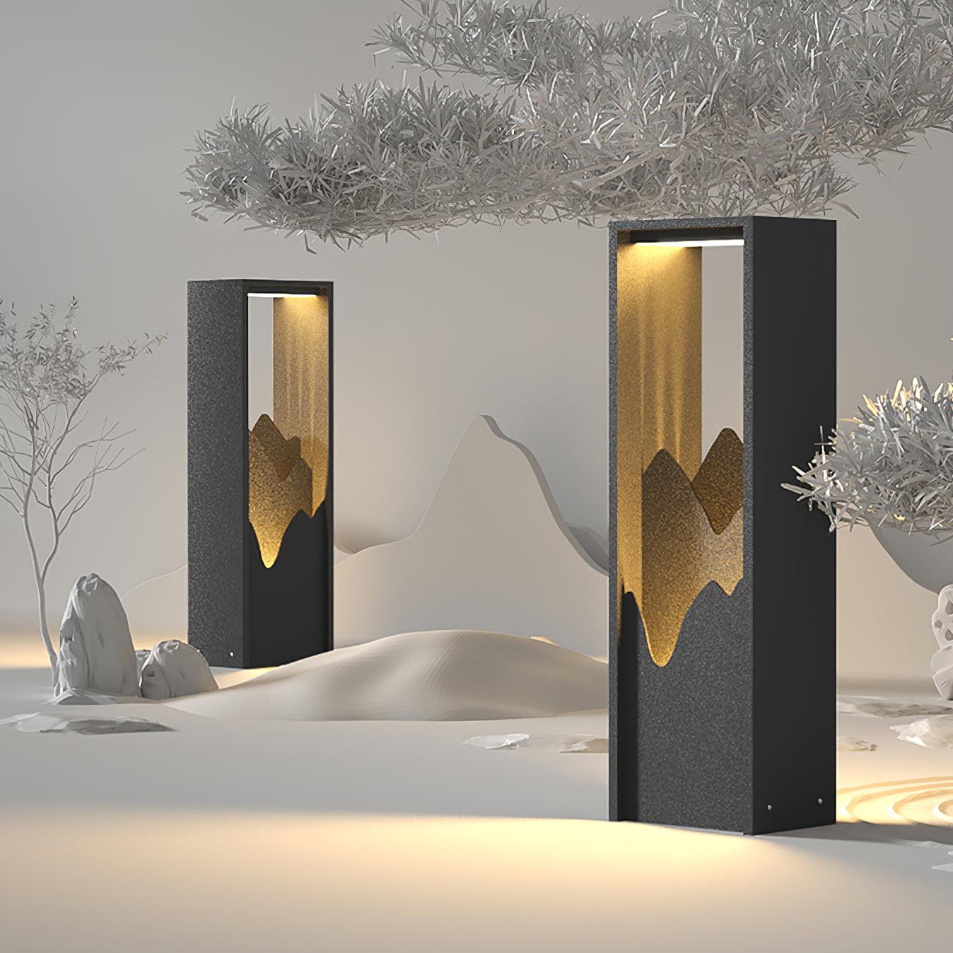 Zen Rustic Acrylic Outdoor Light - Blowlighting