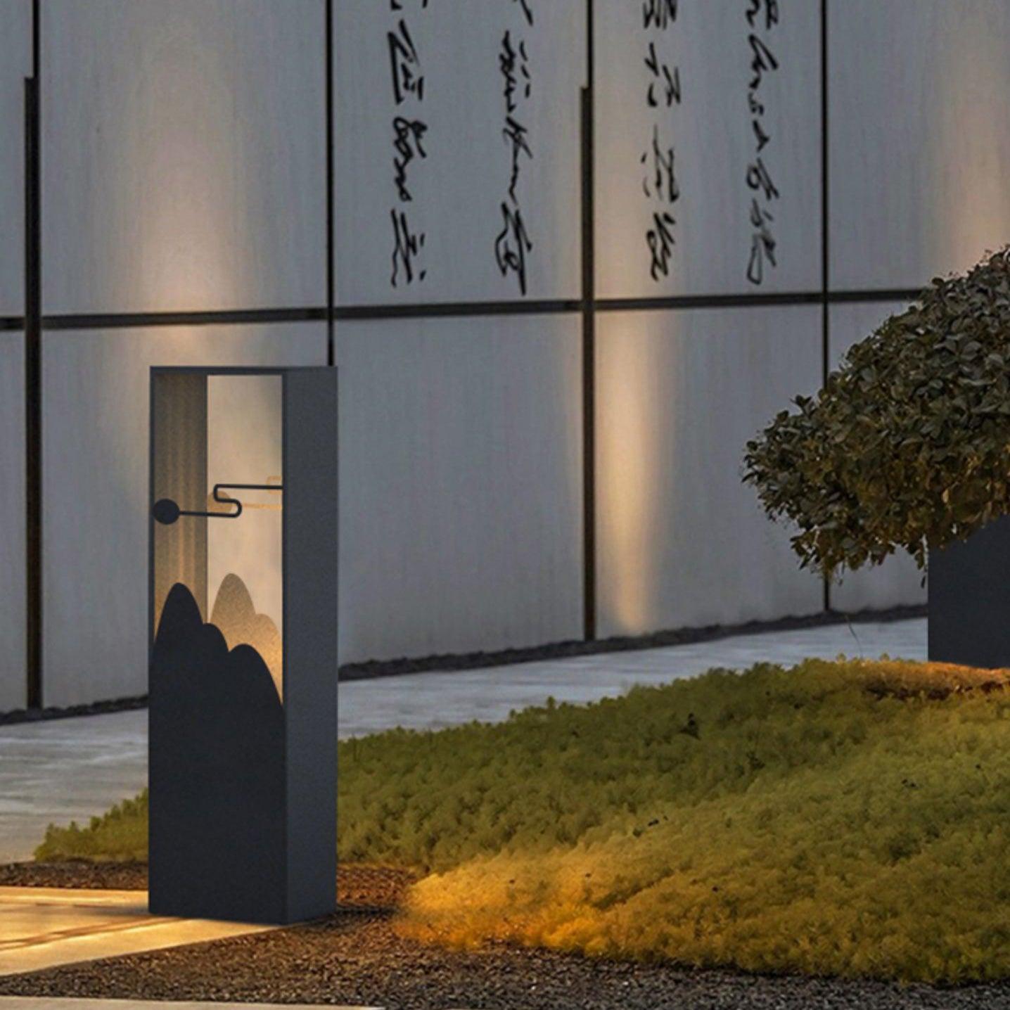 Zen Rustic Acrylic Outdoor Light - Blowlighting