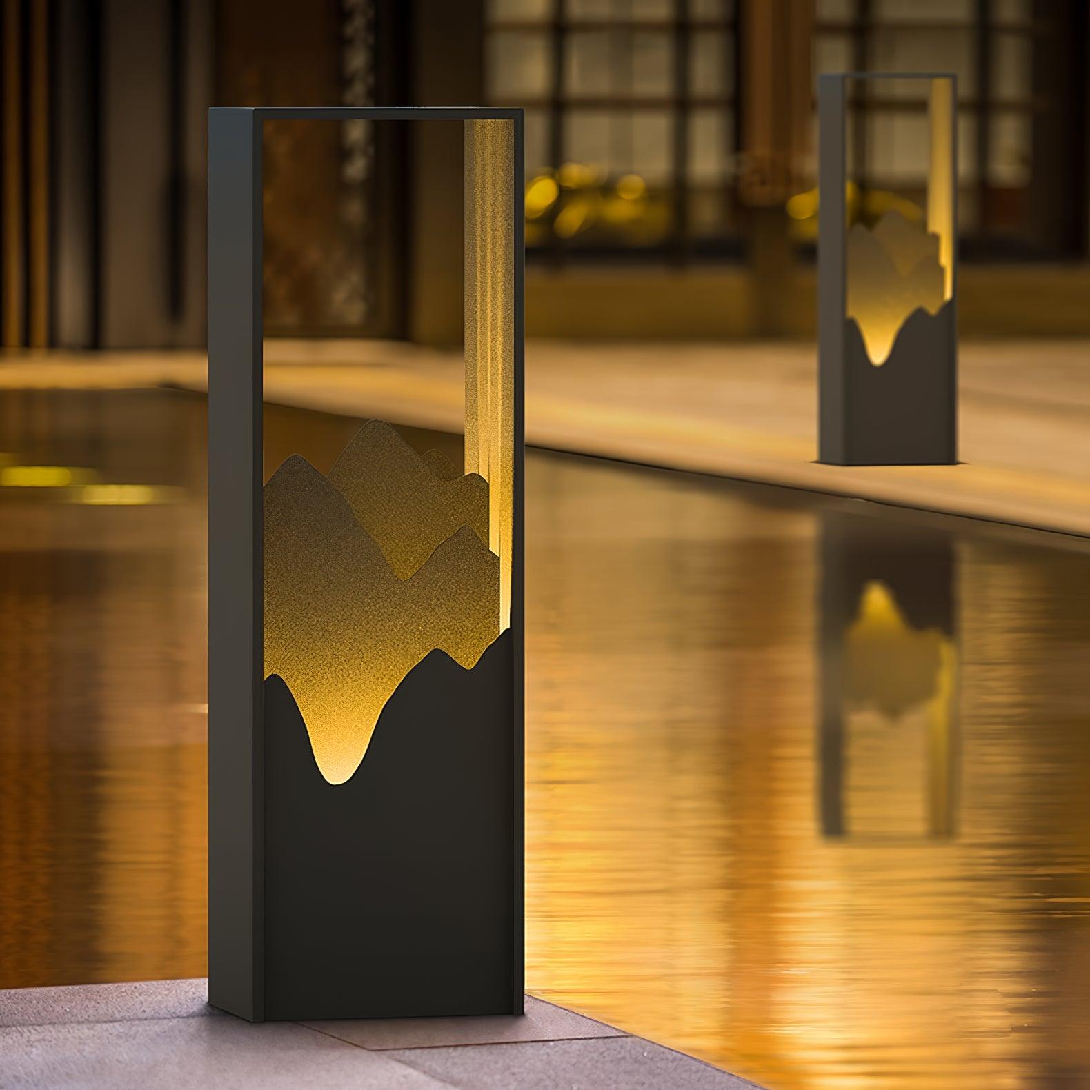 Zen Rustic Acrylic Outdoor Light - Blowlighting