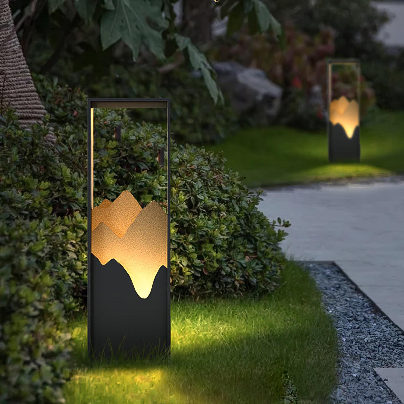 Zen Rustic Acrylic Outdoor Light - Blowlighting