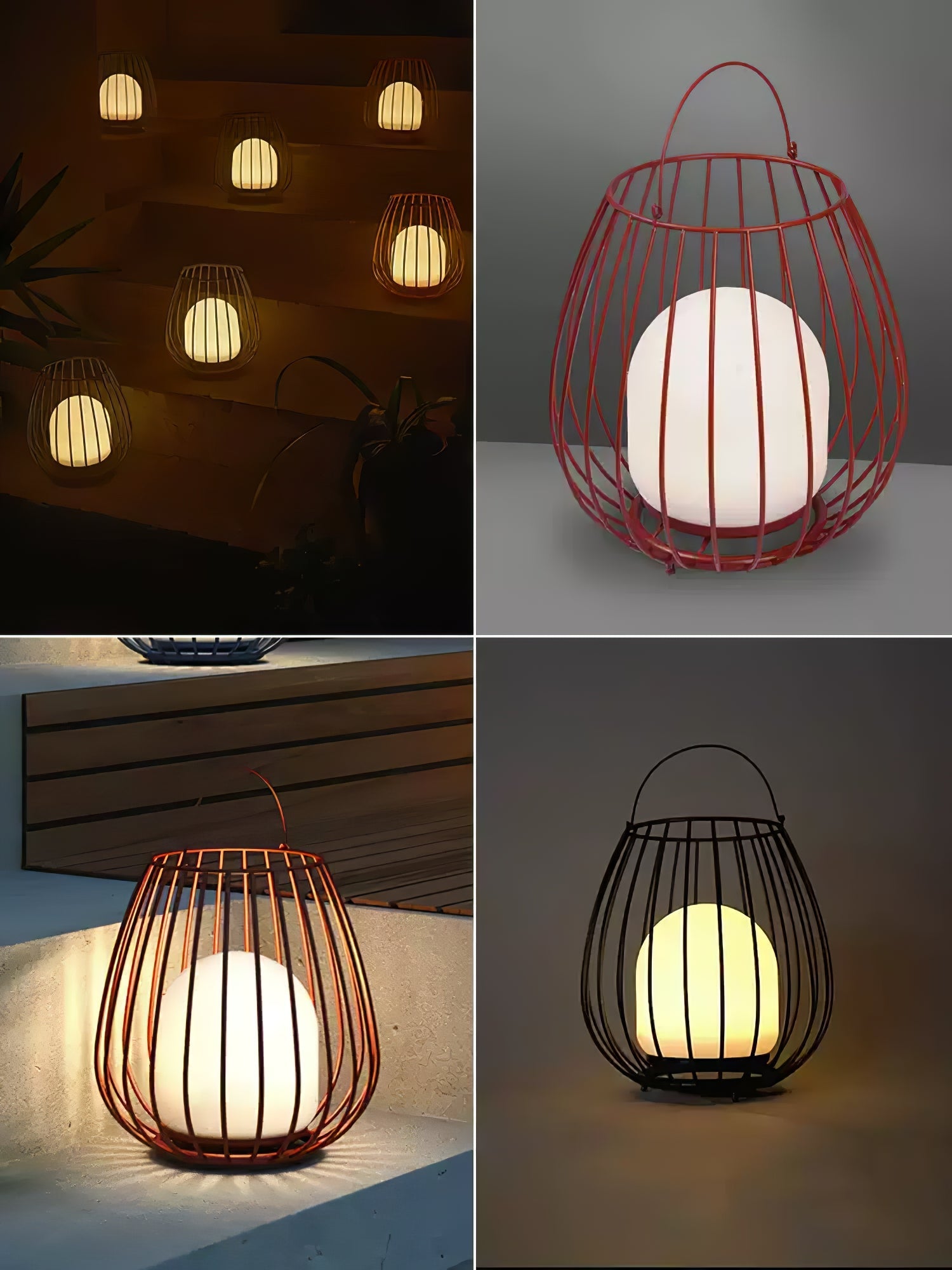 Liora Rechargeable Outdoor Lantern Light - Vakkerlight
