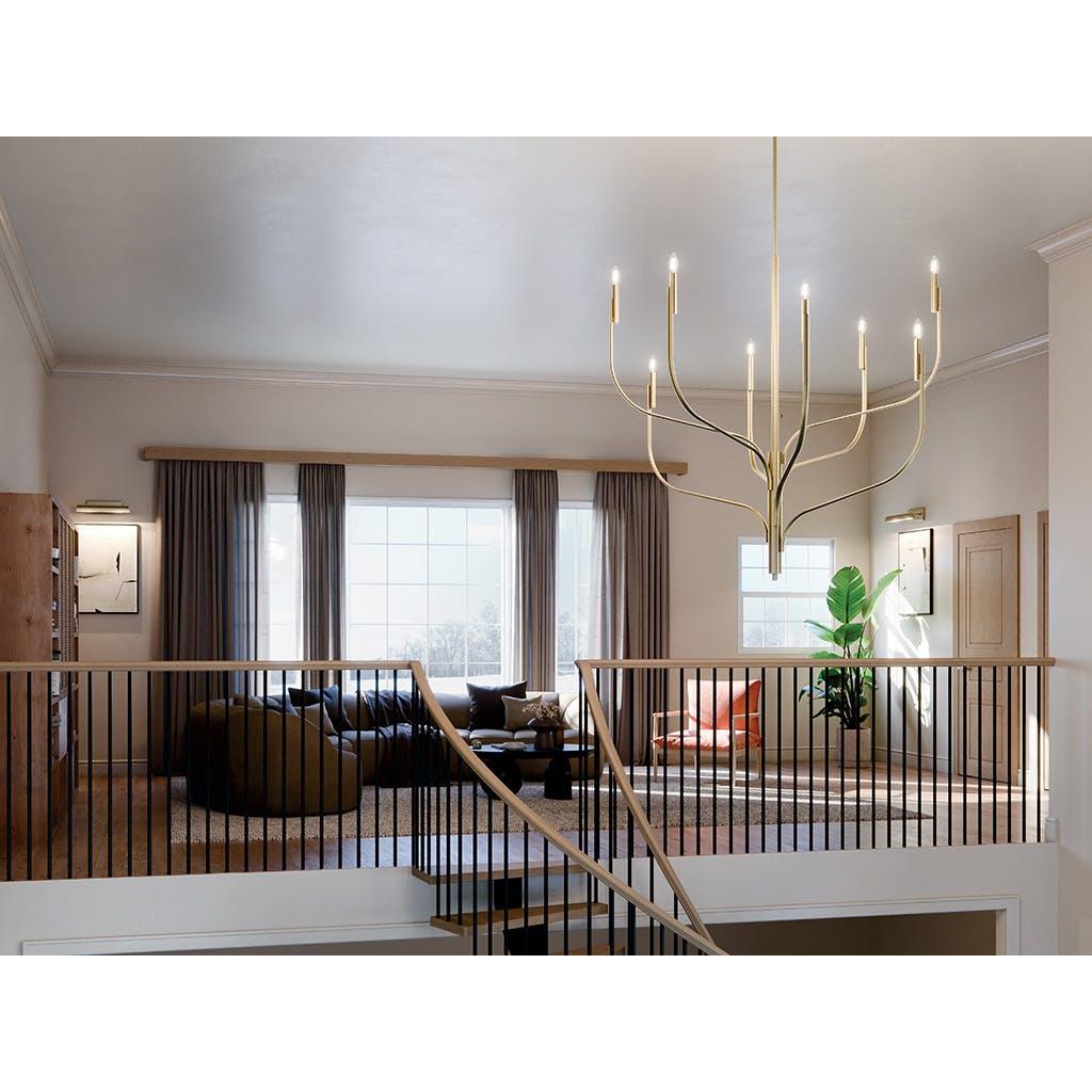 Acariel Vintage Industrial Metal Chandelier - Lamp Copper