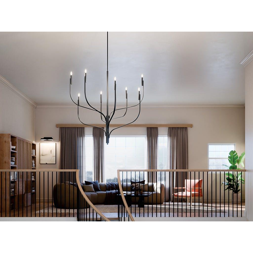 Acariel Vintage Industrial Metal Chandelier - Lamp Copper