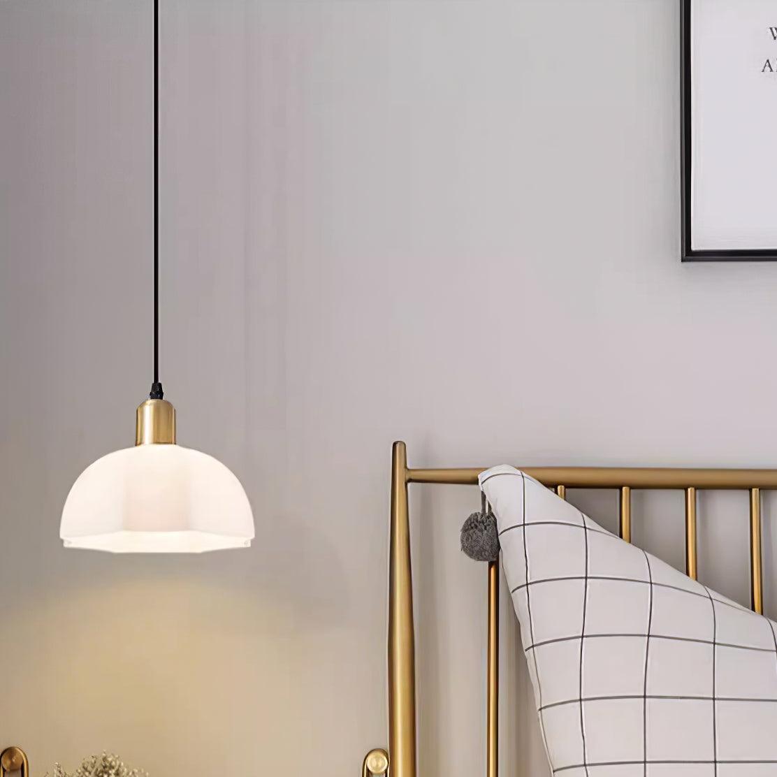 Livex Horn-Shaped Acrylic Pendant Lamp - Letslighting