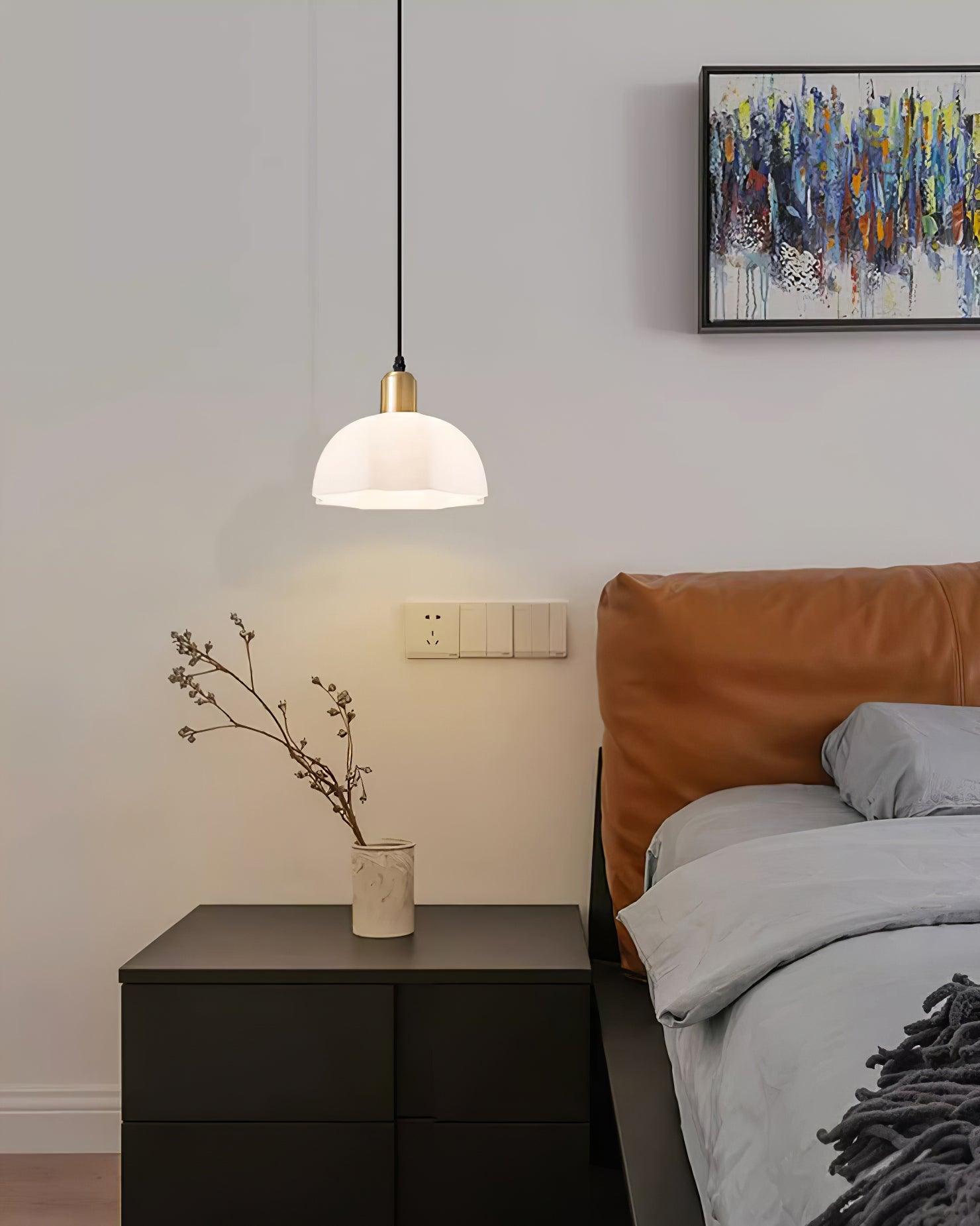 Livex Horn-Shaped Acrylic Pendant Lamp - Letslighting