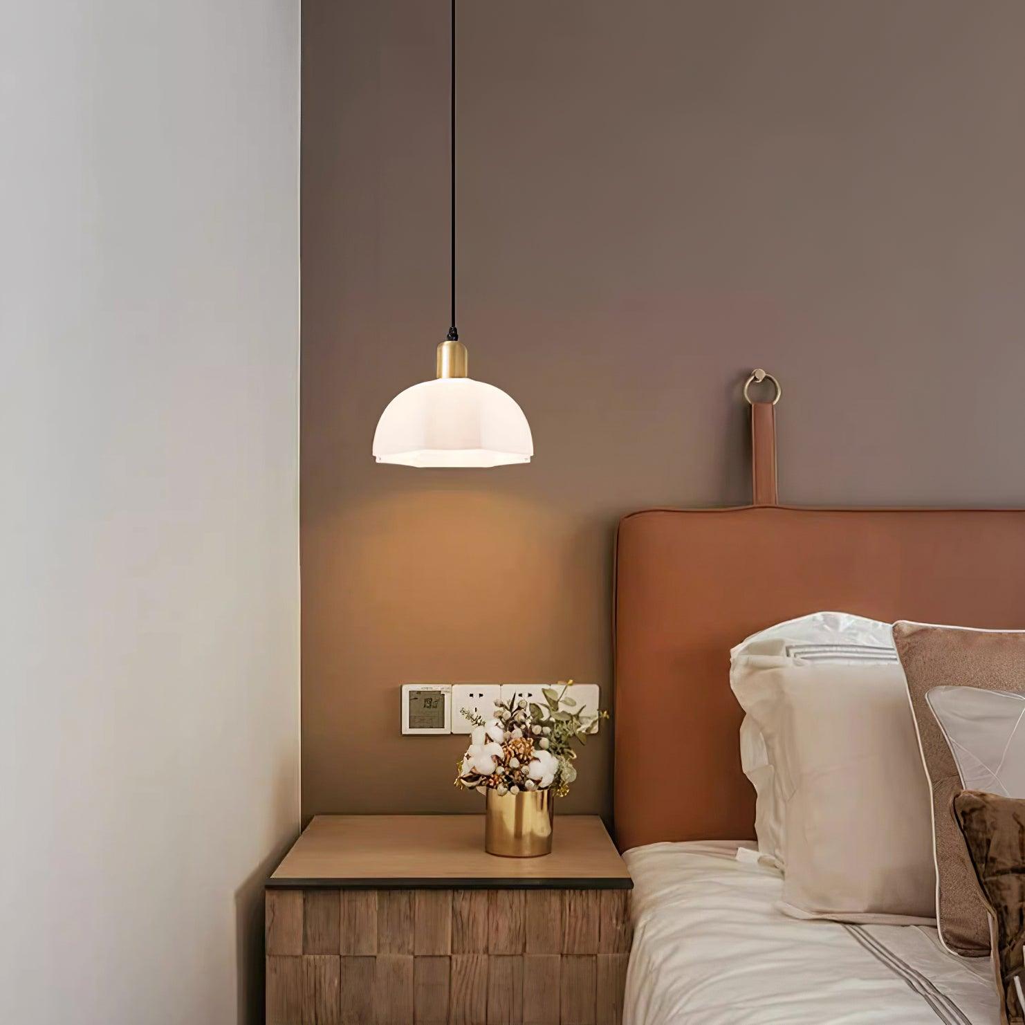 Livex Horn-Shaped Acrylic Pendant Lamp - Letslighting