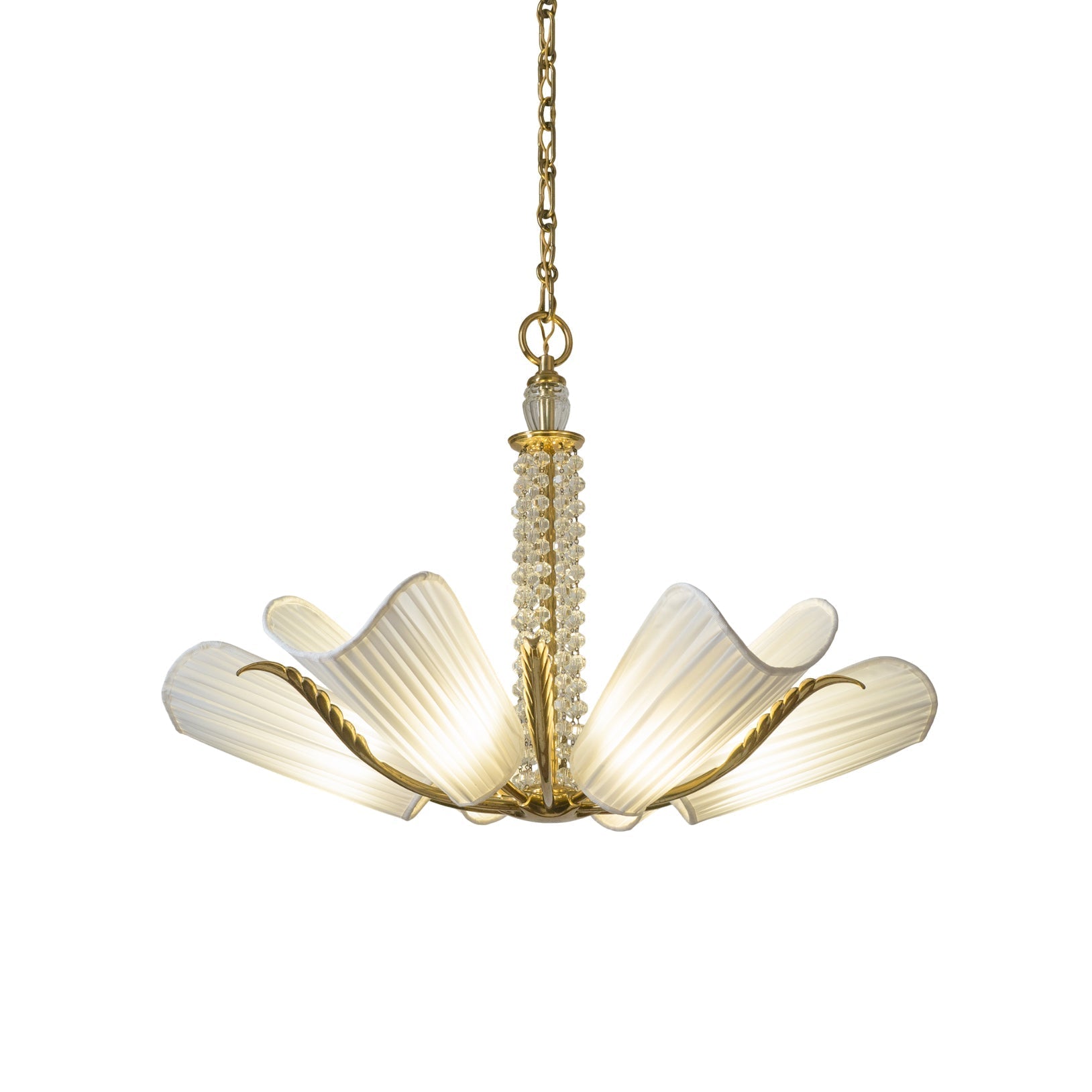 Arsole Individual Creativity Fabric Crystal Chandelier - Lamp Copper