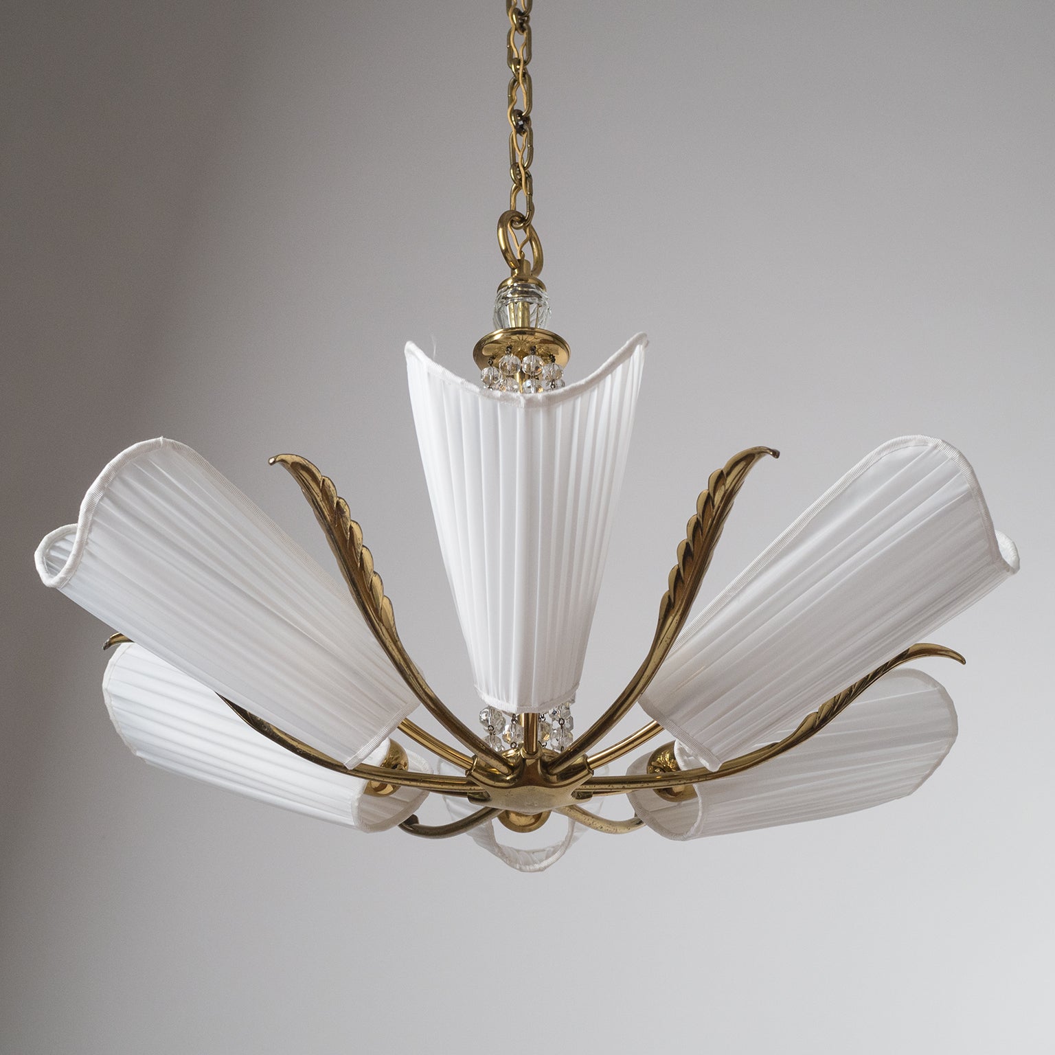 Arsole Individual Creativity Fabric Crystal Chandelier - Lamp Copper