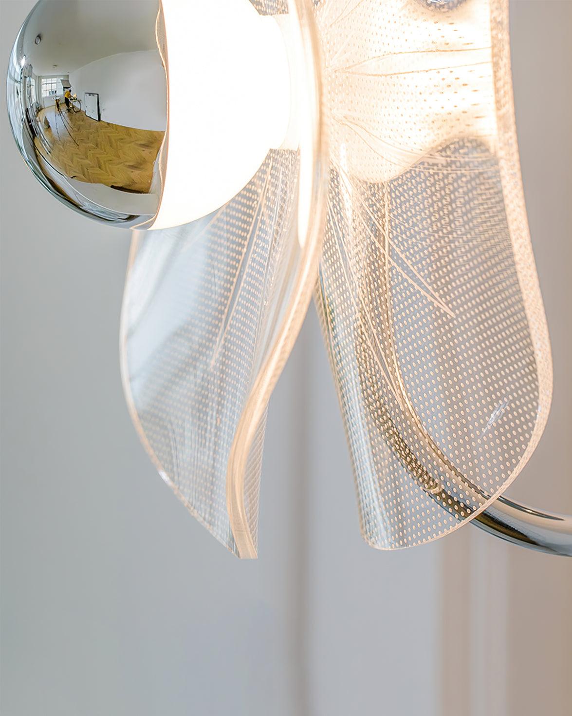 Lotus Wall Lamp Acrylic Disc - Letslighting