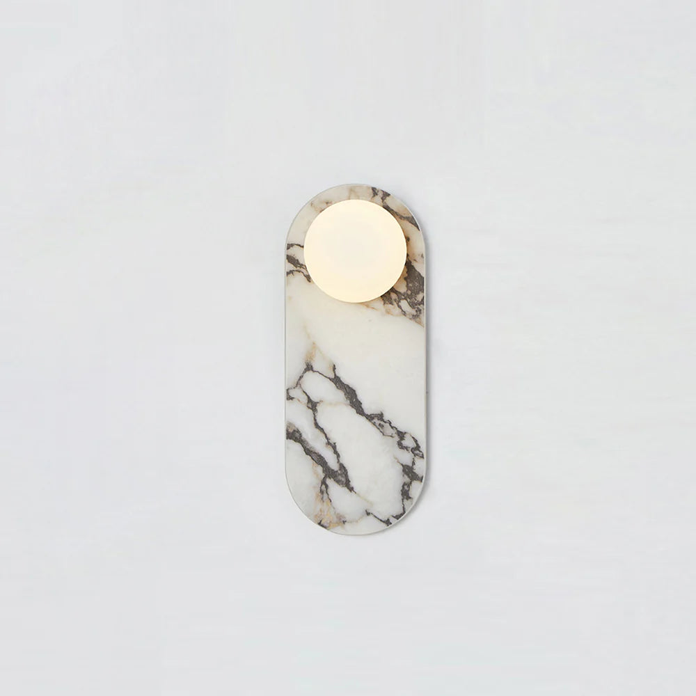 Aria Minimalism Metal Glass Wall Lamp Dining Room Bedroom