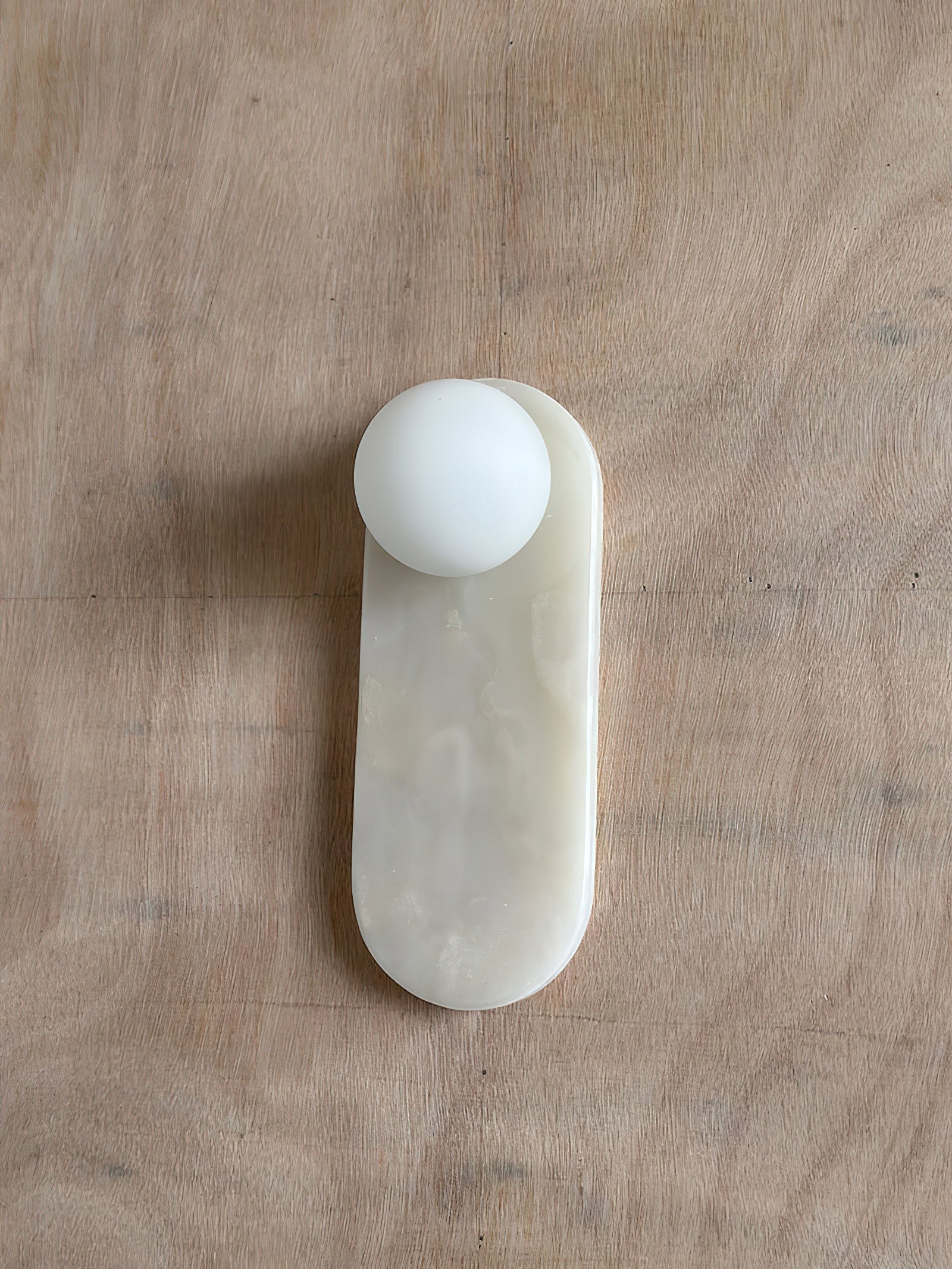 Comarion Premium Nordic Art White Marble Jade Sconce Wall Lamp - Lamp Copper