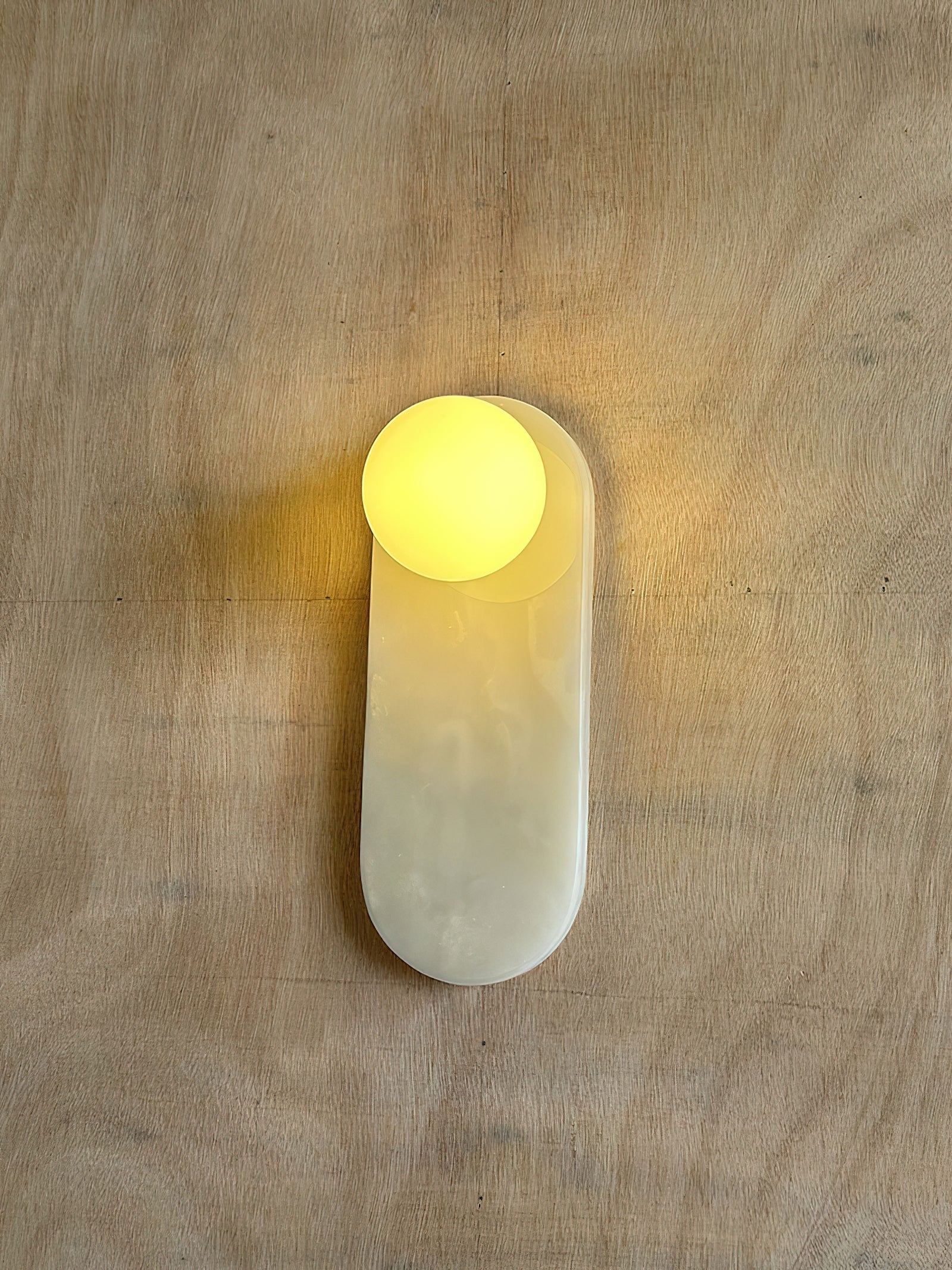Syraeia Modern Minimalist Marble Jade Wall Lamp - Lamp Copper