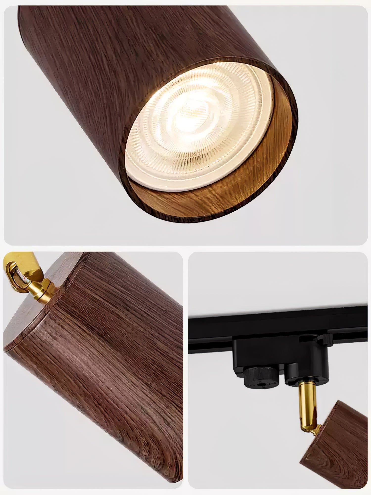 Luma Flex Spot sur Rail Aluminium Moderne
