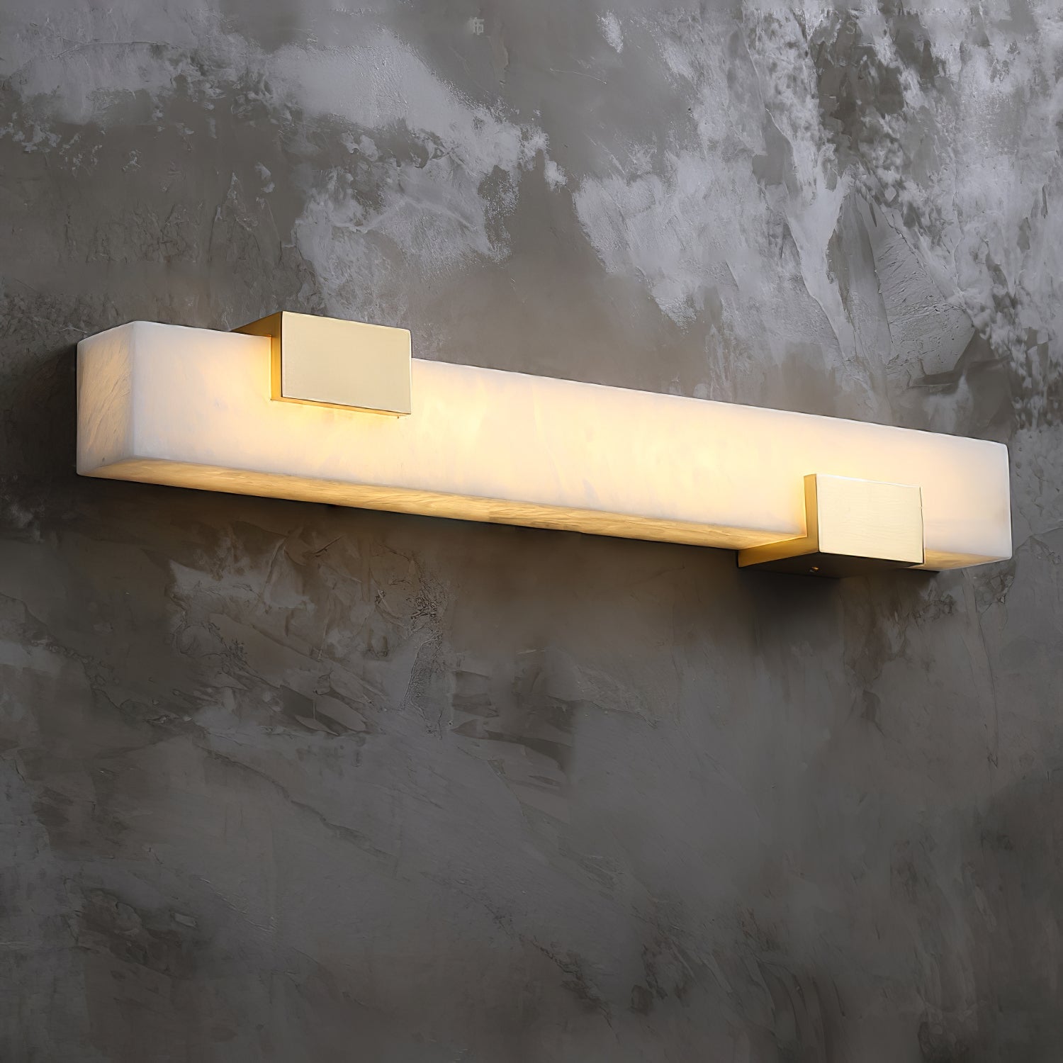 Eos Linear Alabaster Wall Light - Letslighting