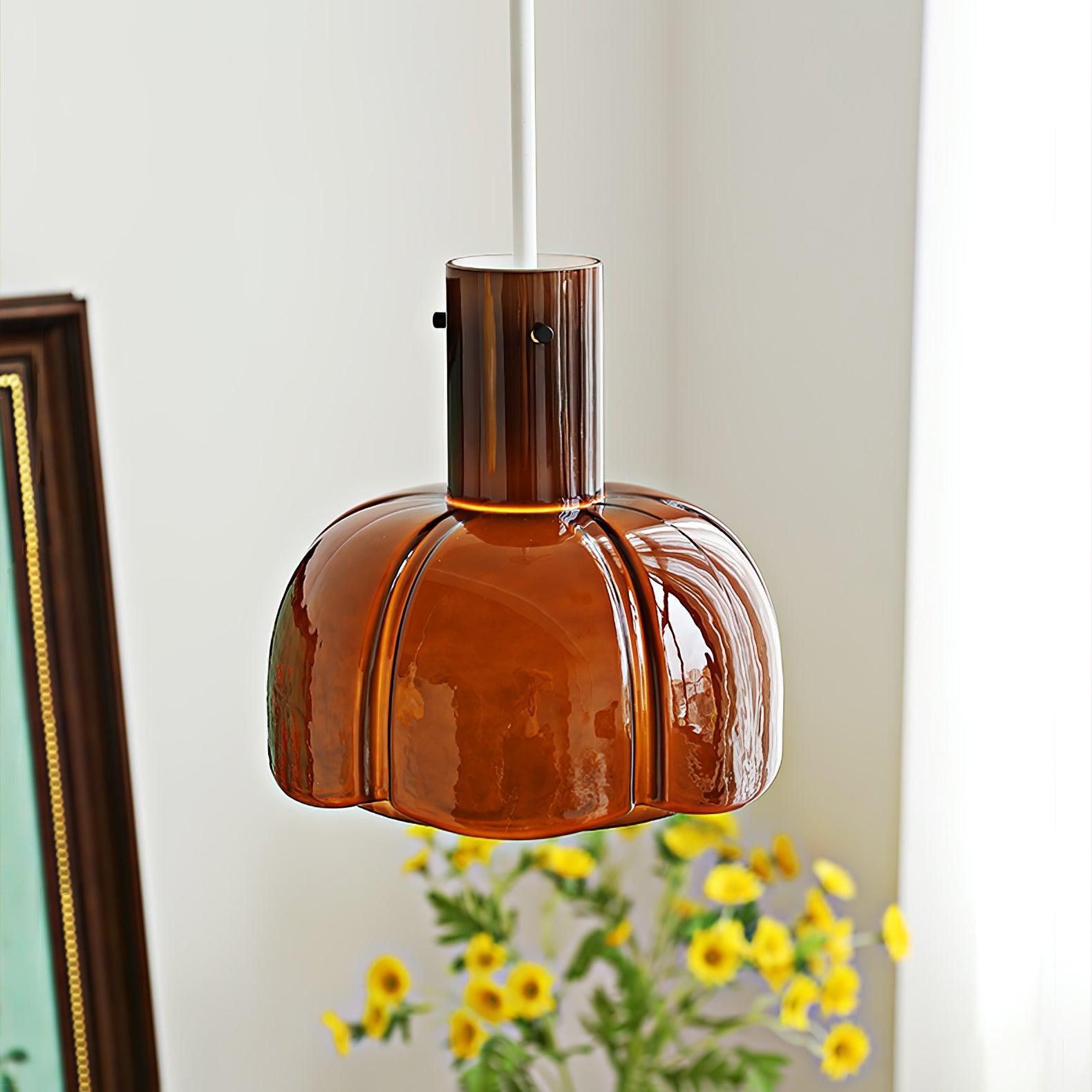 Lumina Petal Glass Pendant Light - Blowlighting